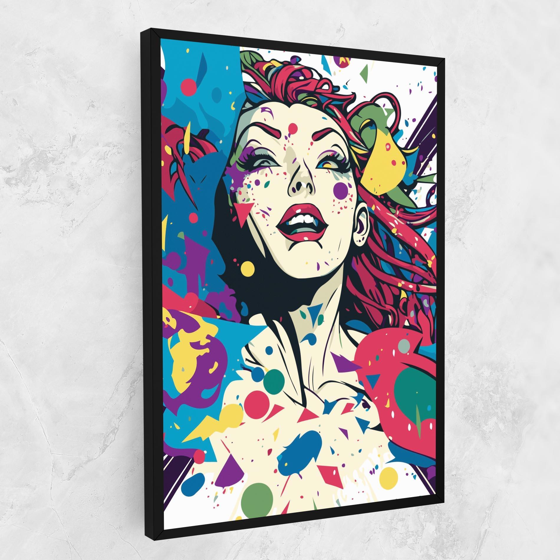 Leinwandbild Fictional Woman mockup 1