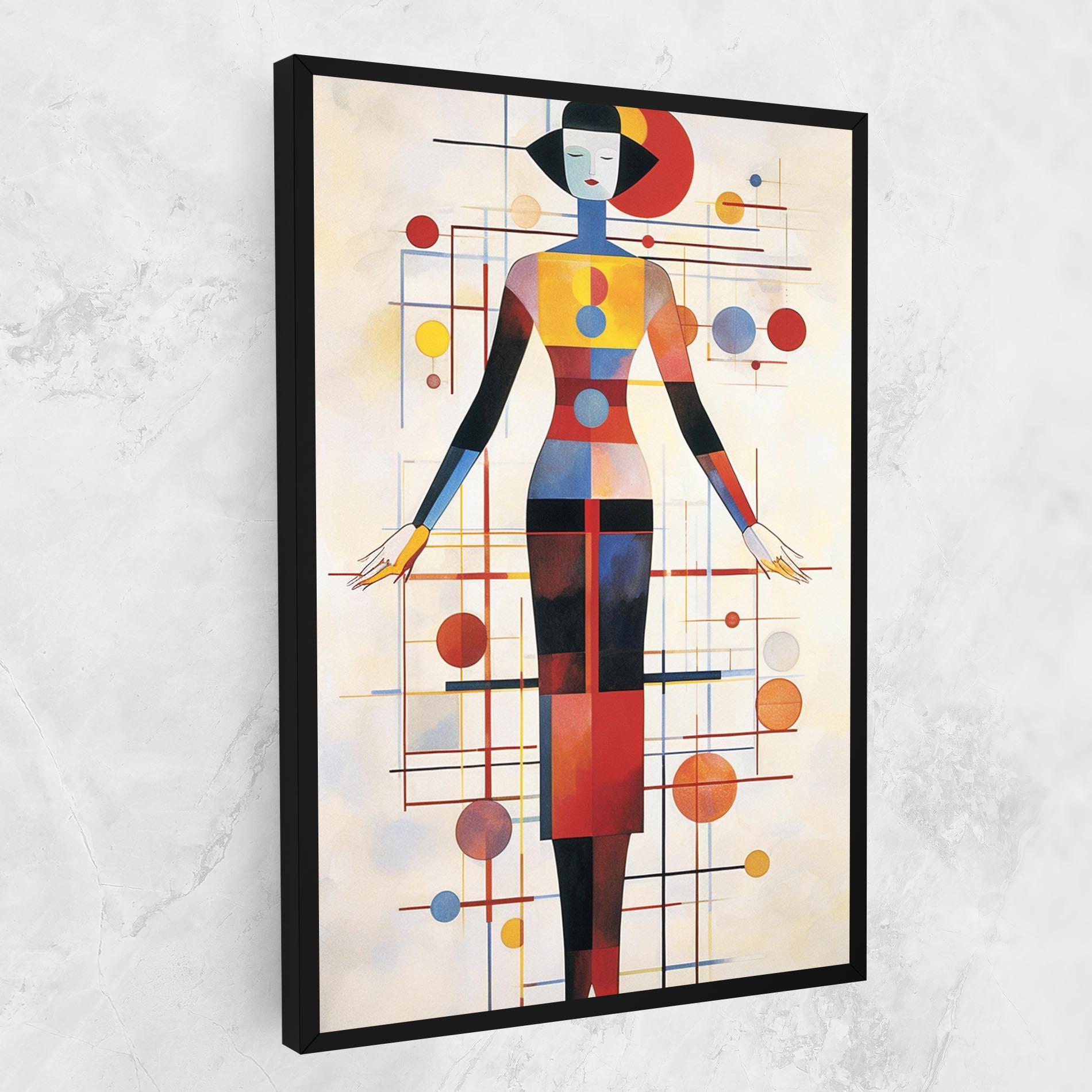 Leinwandbild Poster Woman Artist mockup 1