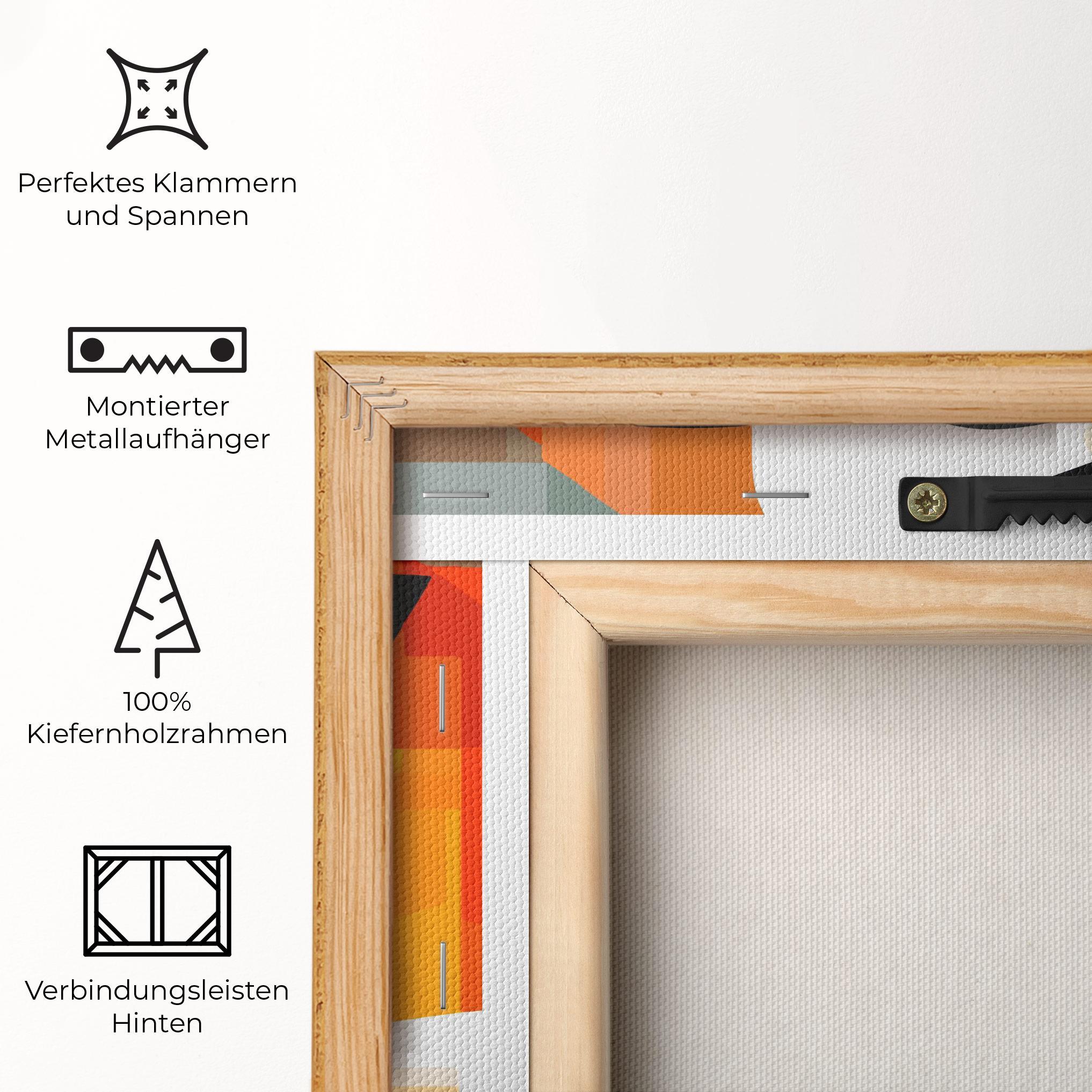 Leinwandbild Art Woman View mockup 5