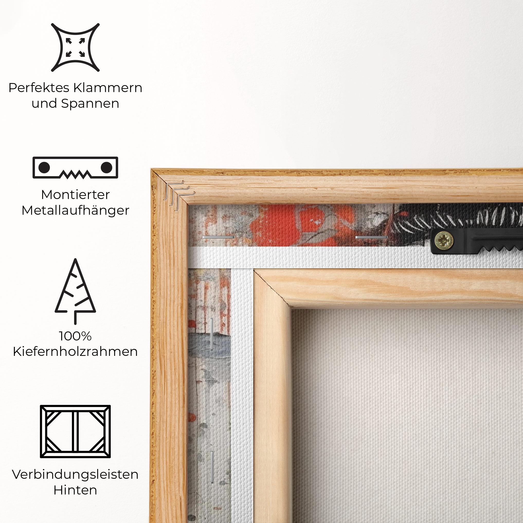 Leinwandbild Ink Street Graffiti mockup 5