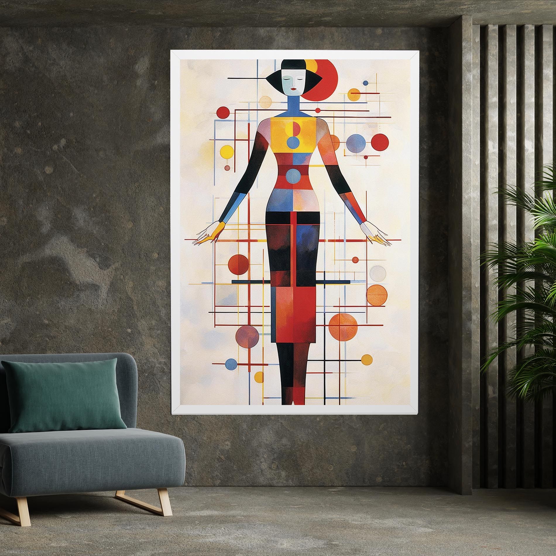 Poster Woman Artist mockup 7