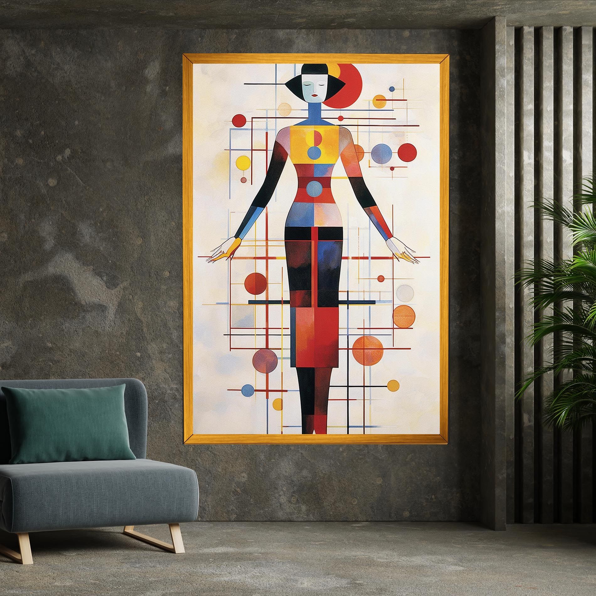 Poster Woman Artist mockup 7