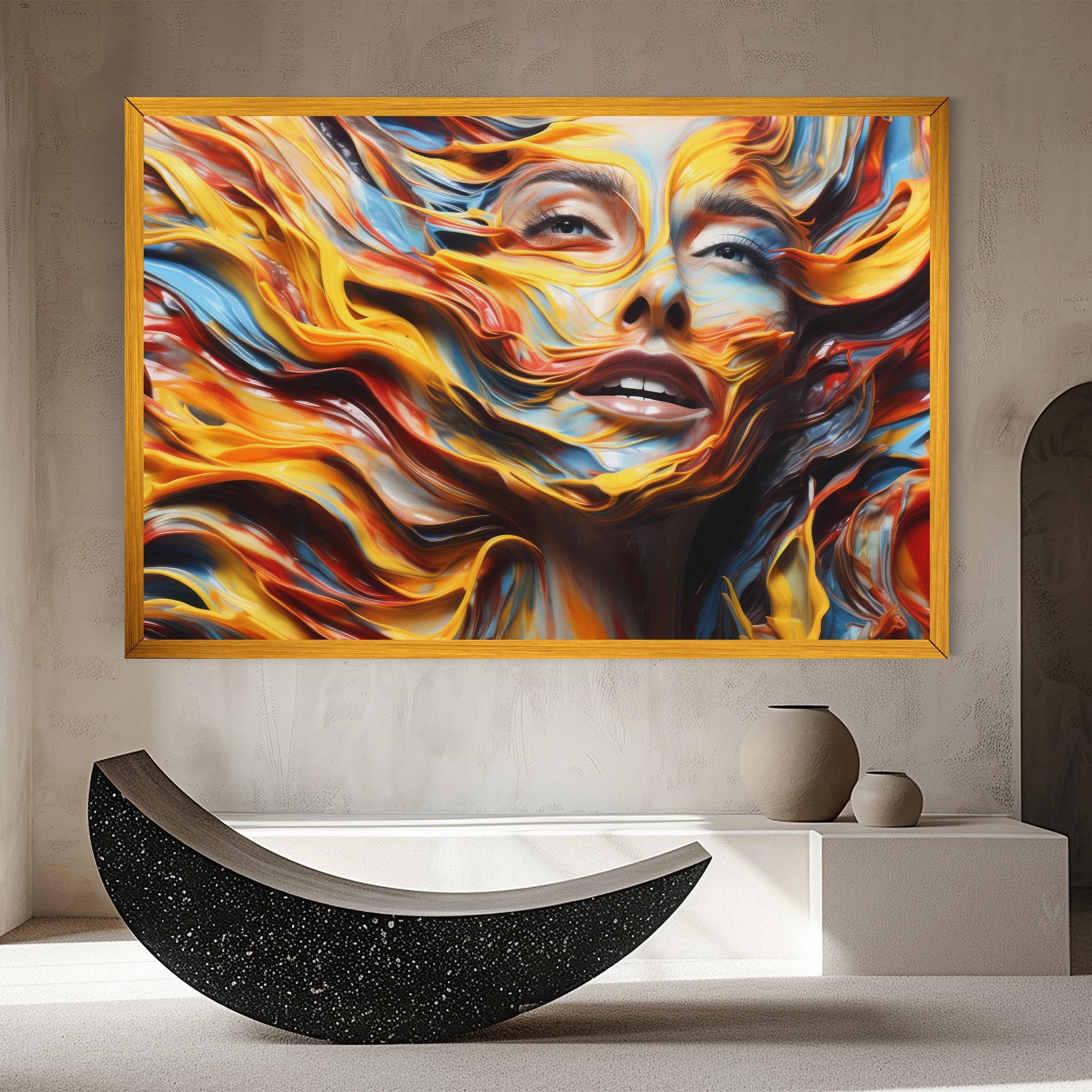 Painted Woman mockup 8