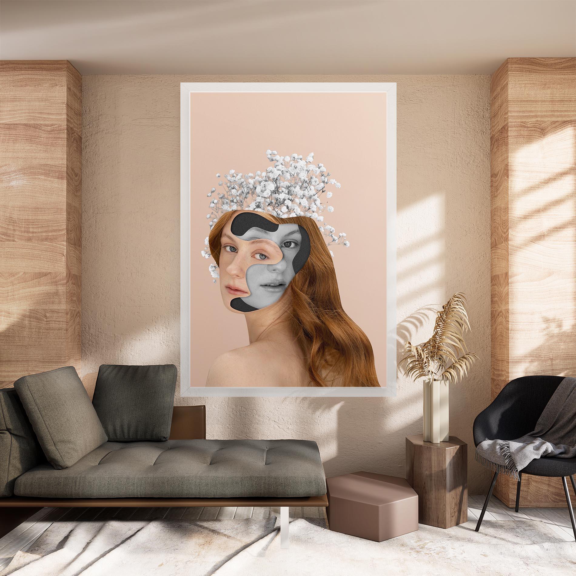 Leinwandbild Abstract Combination mockup 8