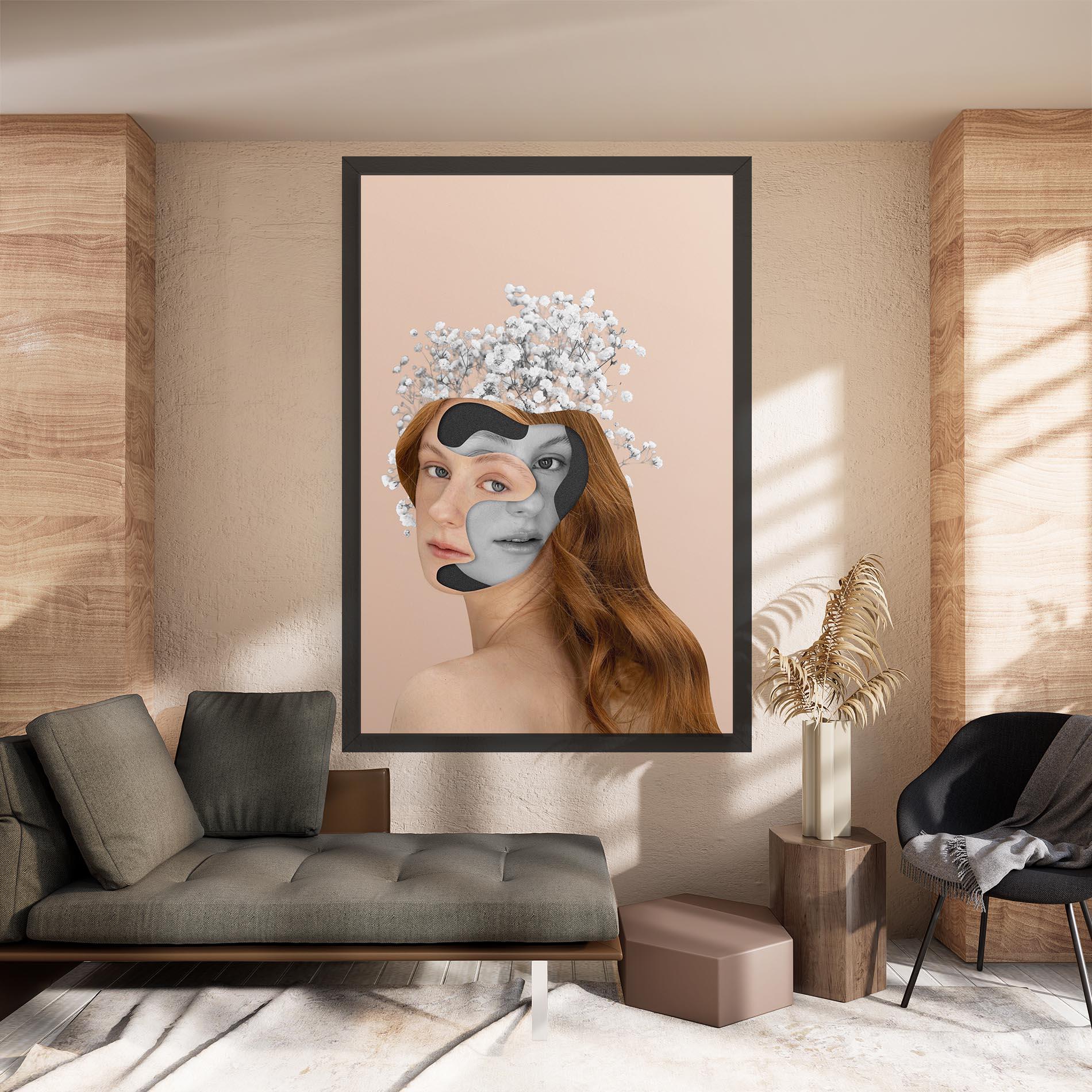 Leinwandbild Abstract Combination mockup 8