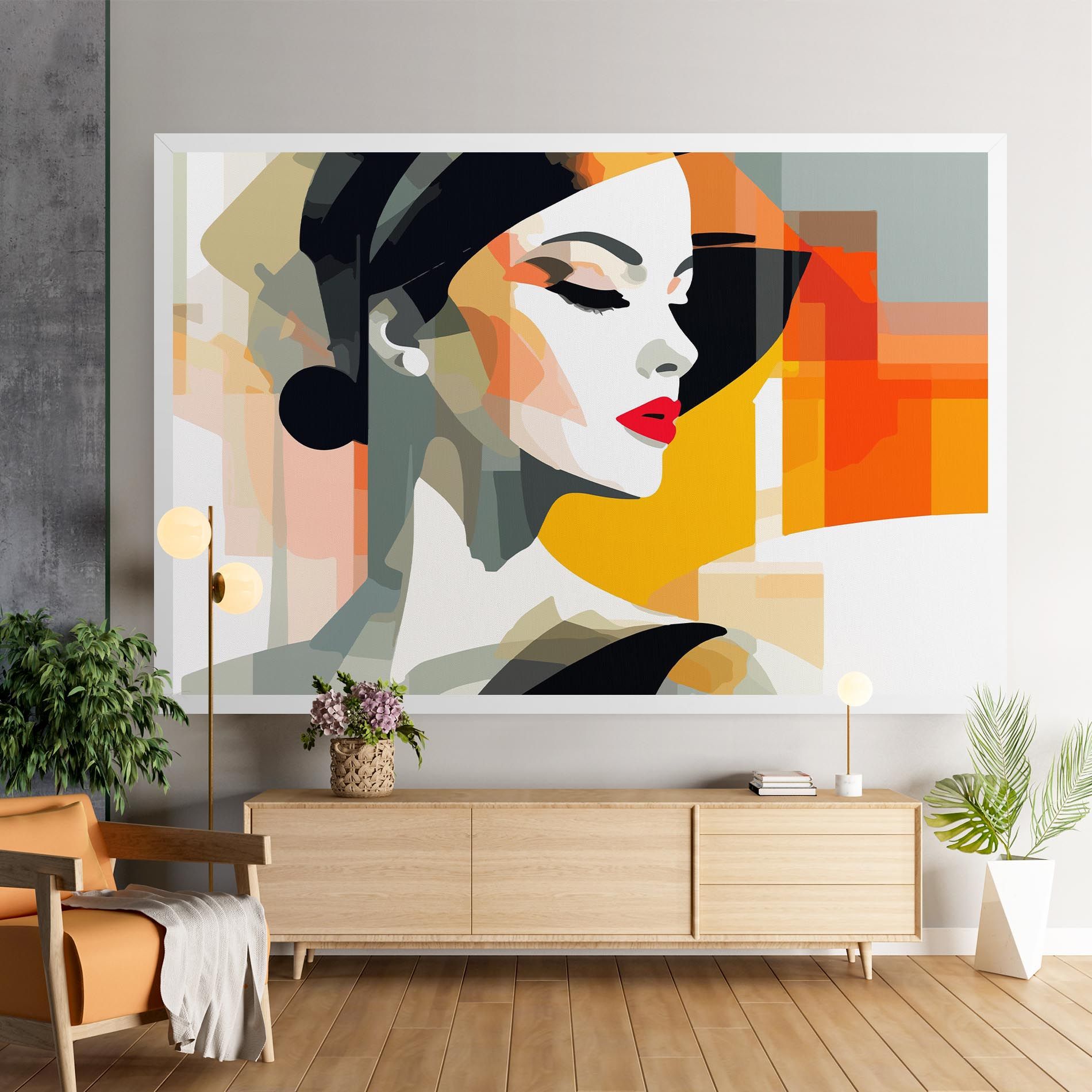 Art Woman View mockup 9
