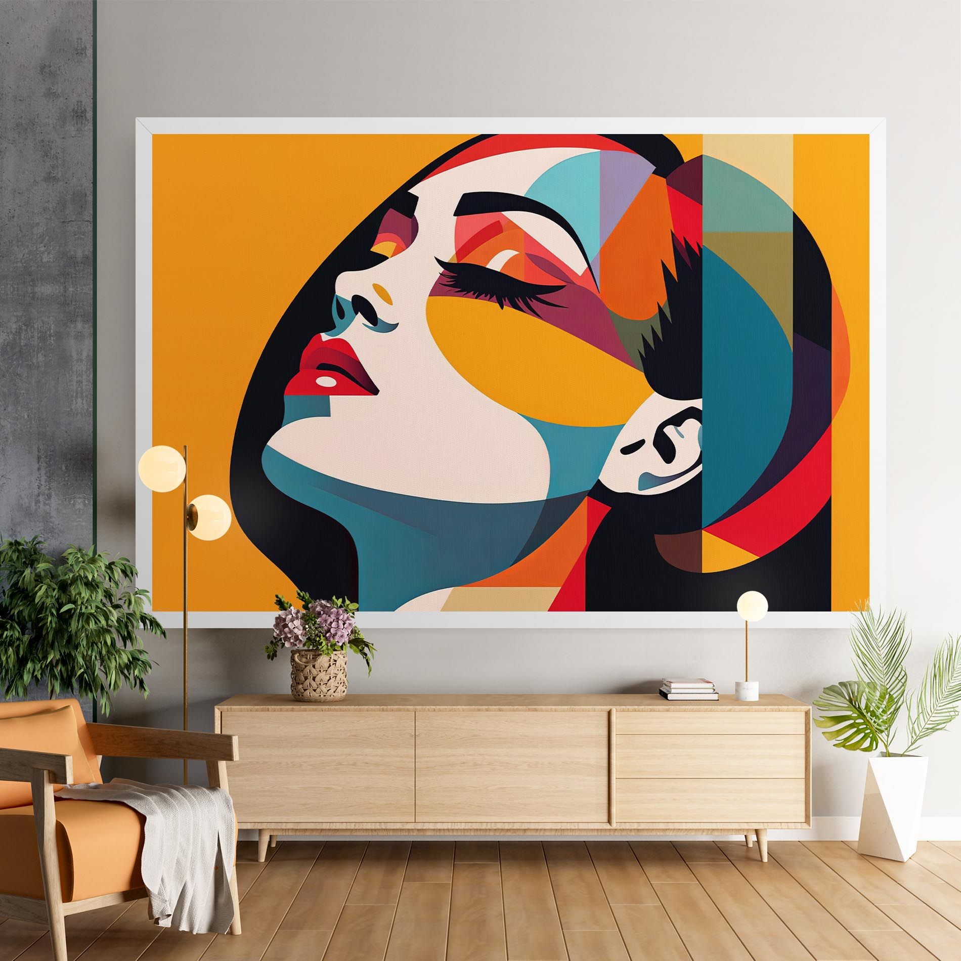 Dreamy Yellow Female mockup 9