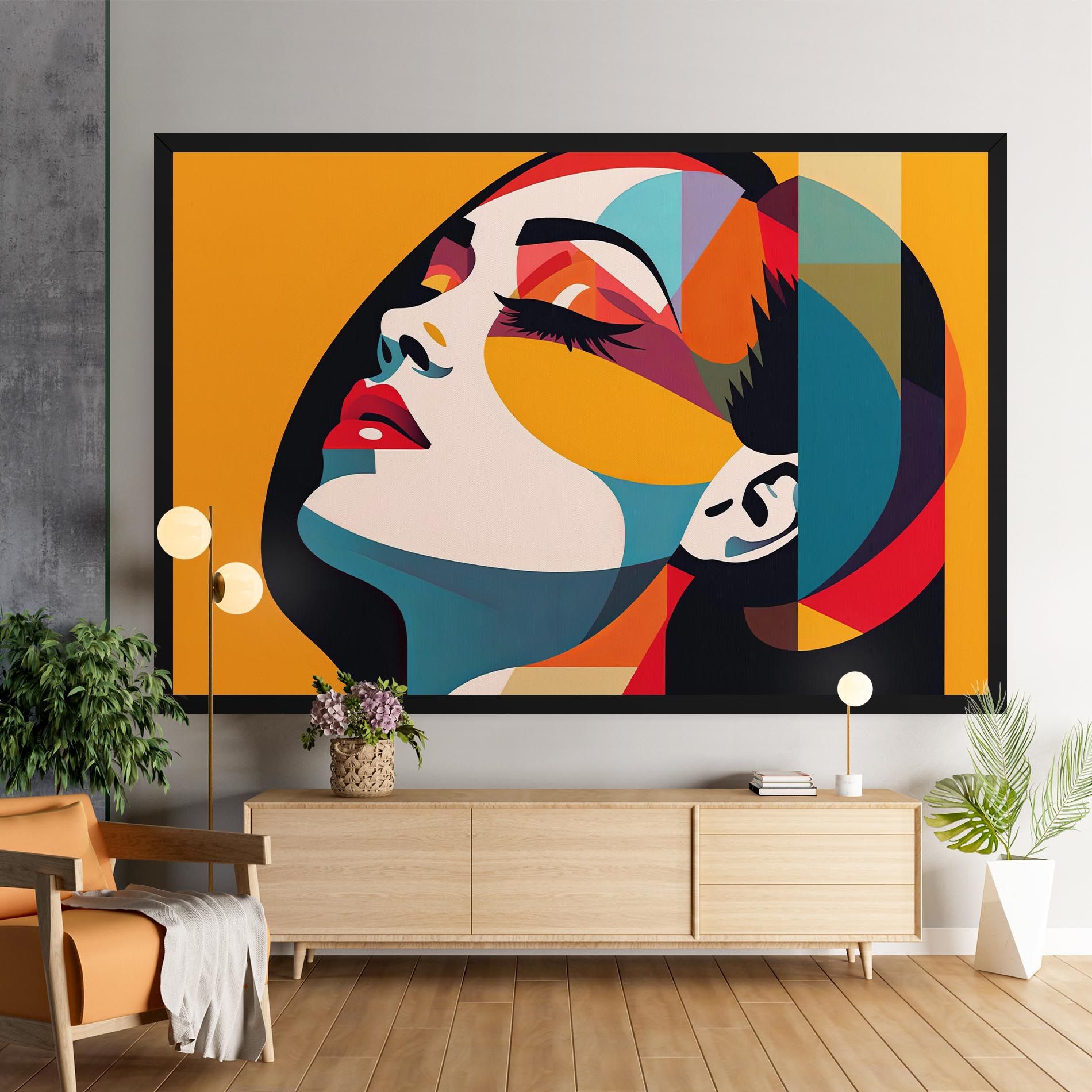 Dreamy Yellow Female mockup 9