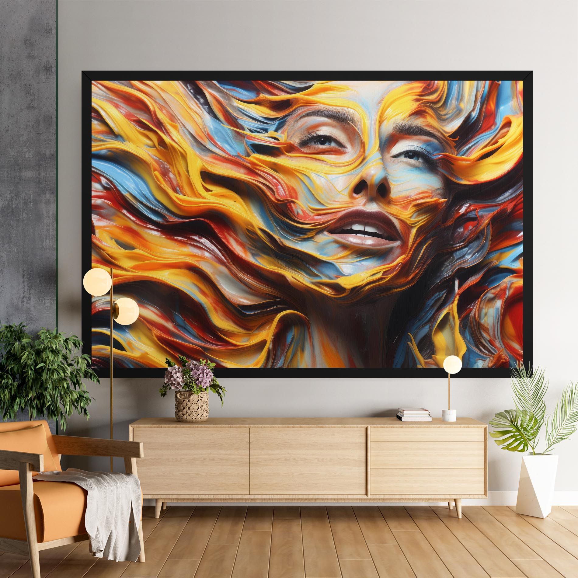 Painted Woman mockup 9