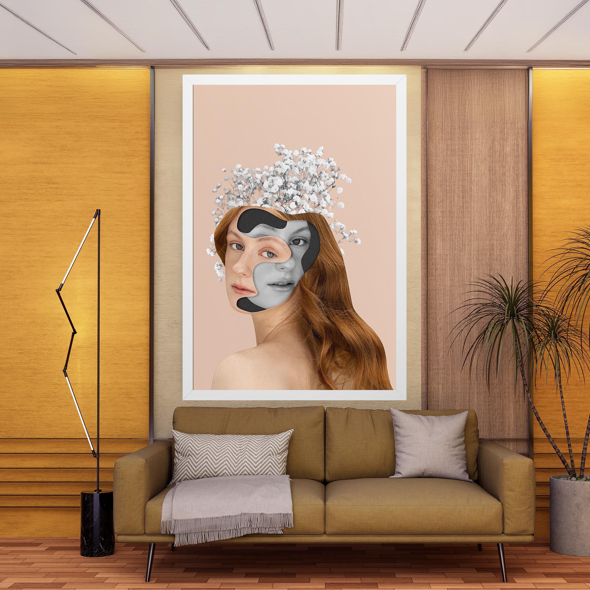 Leinwandbild Abstract Combination mockup 9