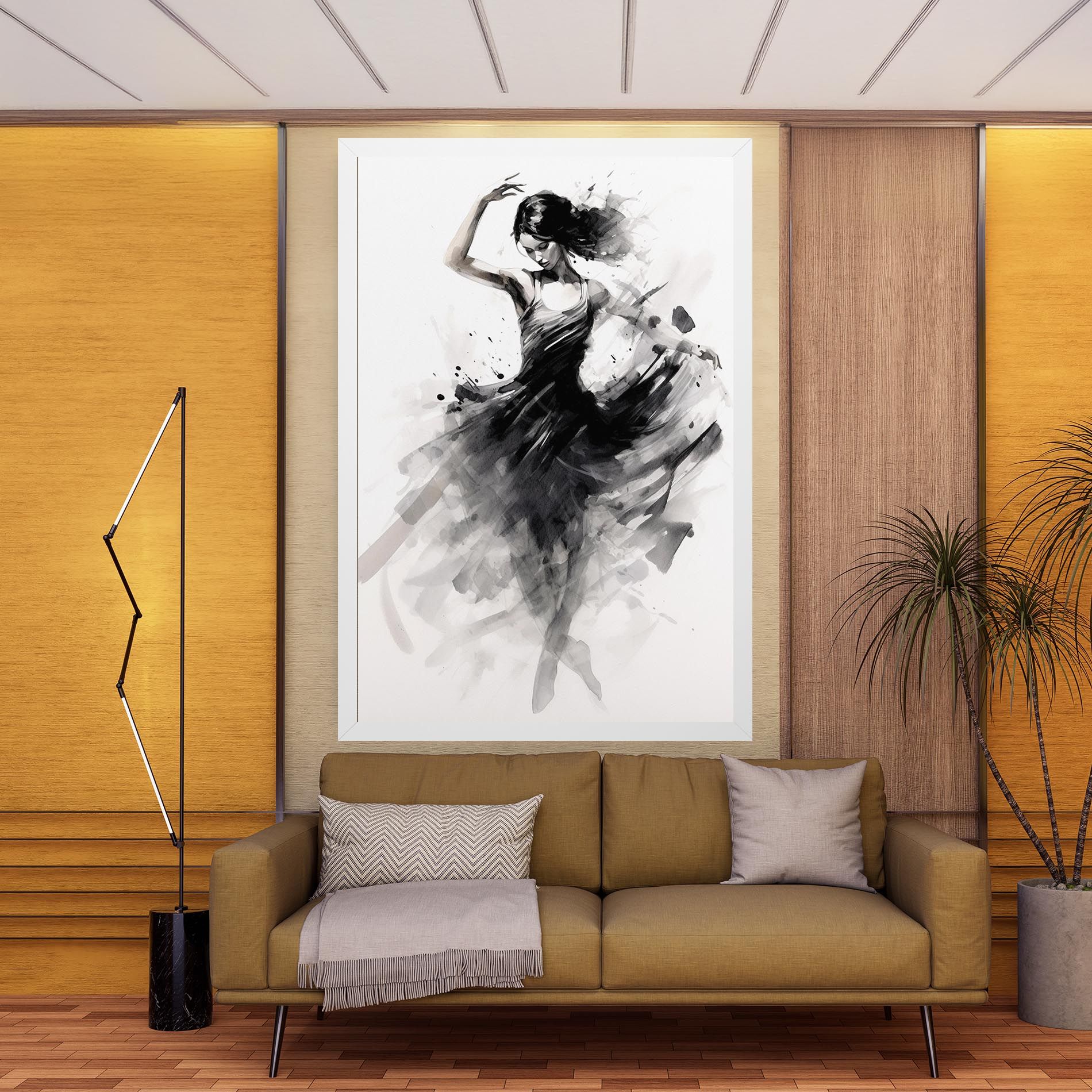 Dancing Woman mockup 9