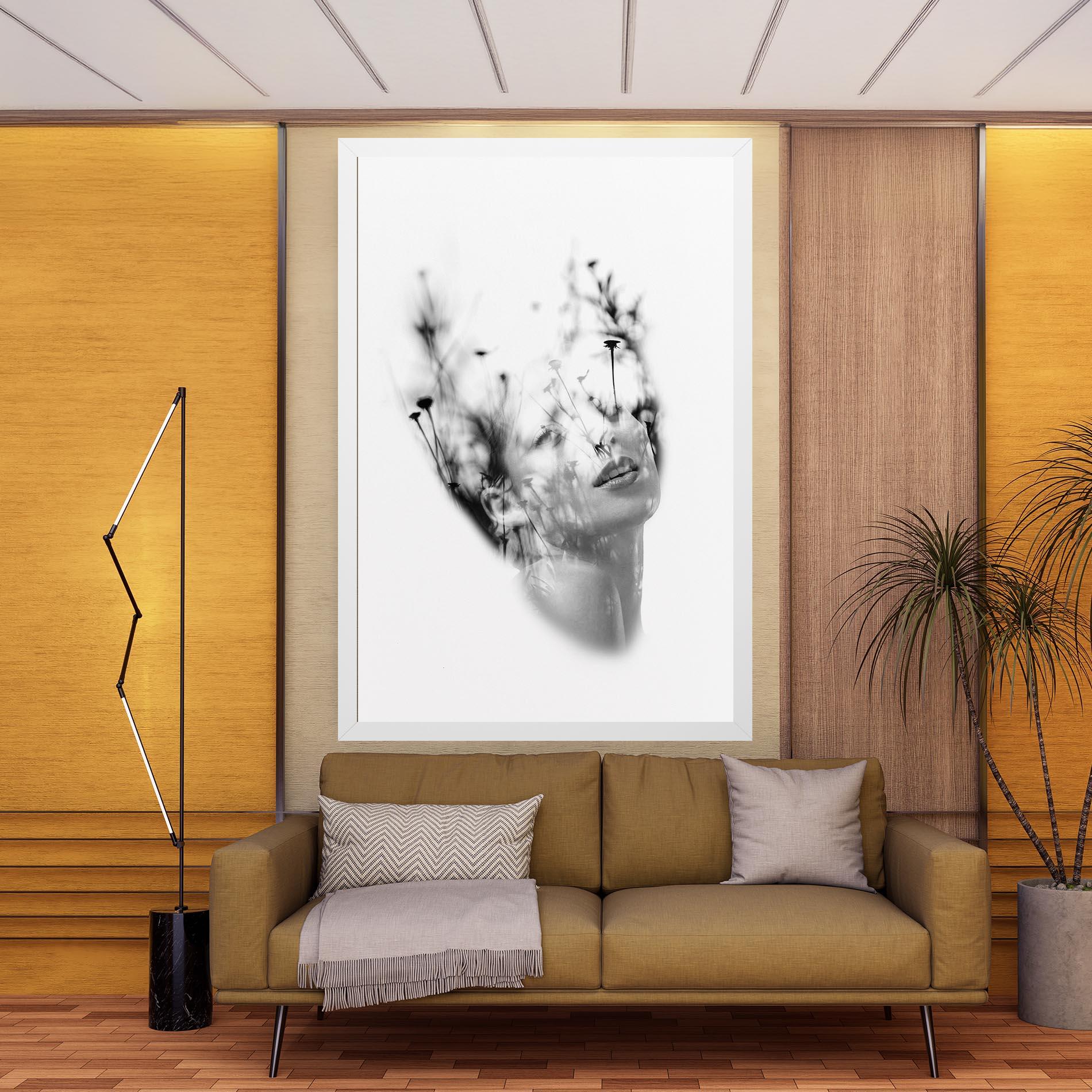 Leinwandbild Nature Woman mockup 9