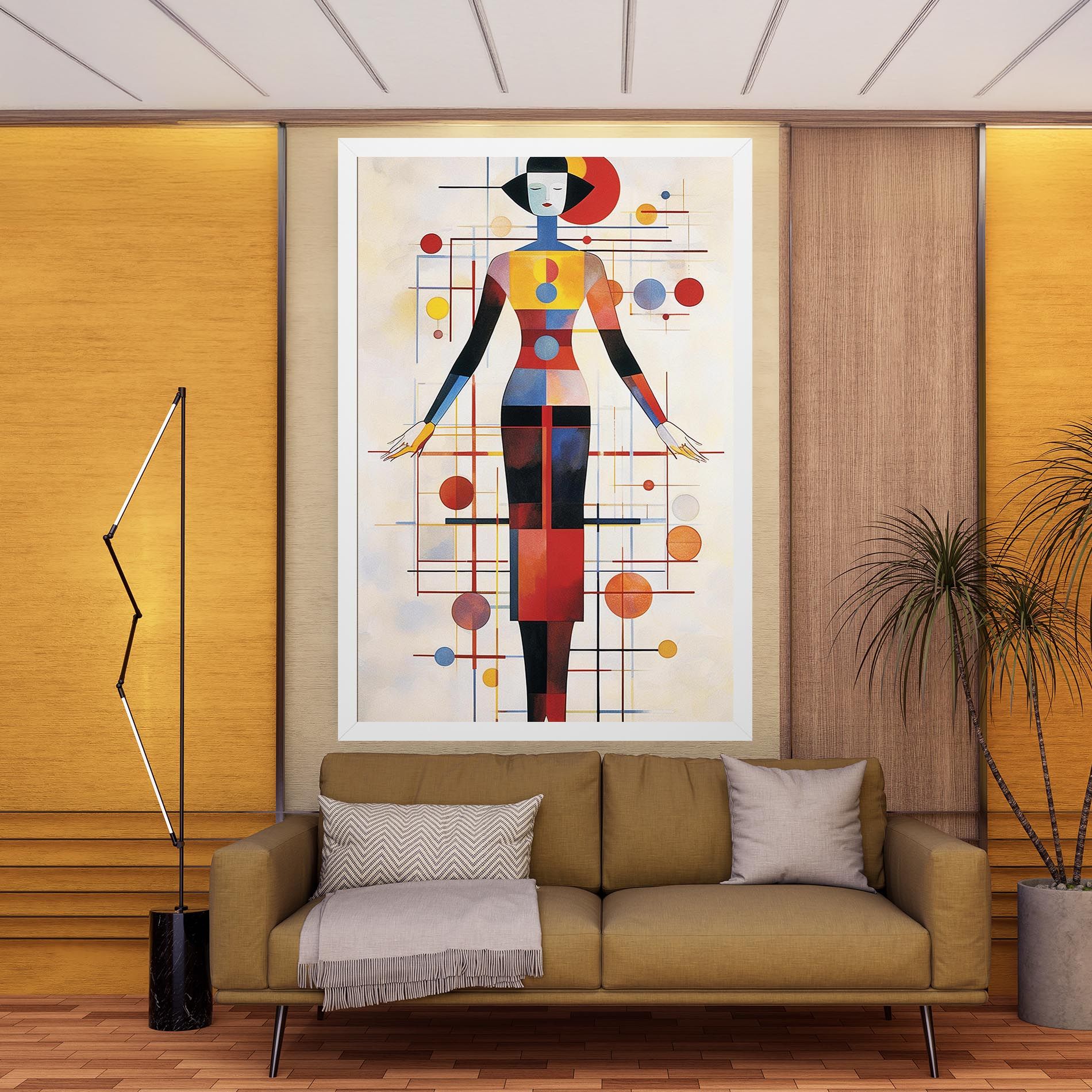 Poster Woman Artist mockup 9