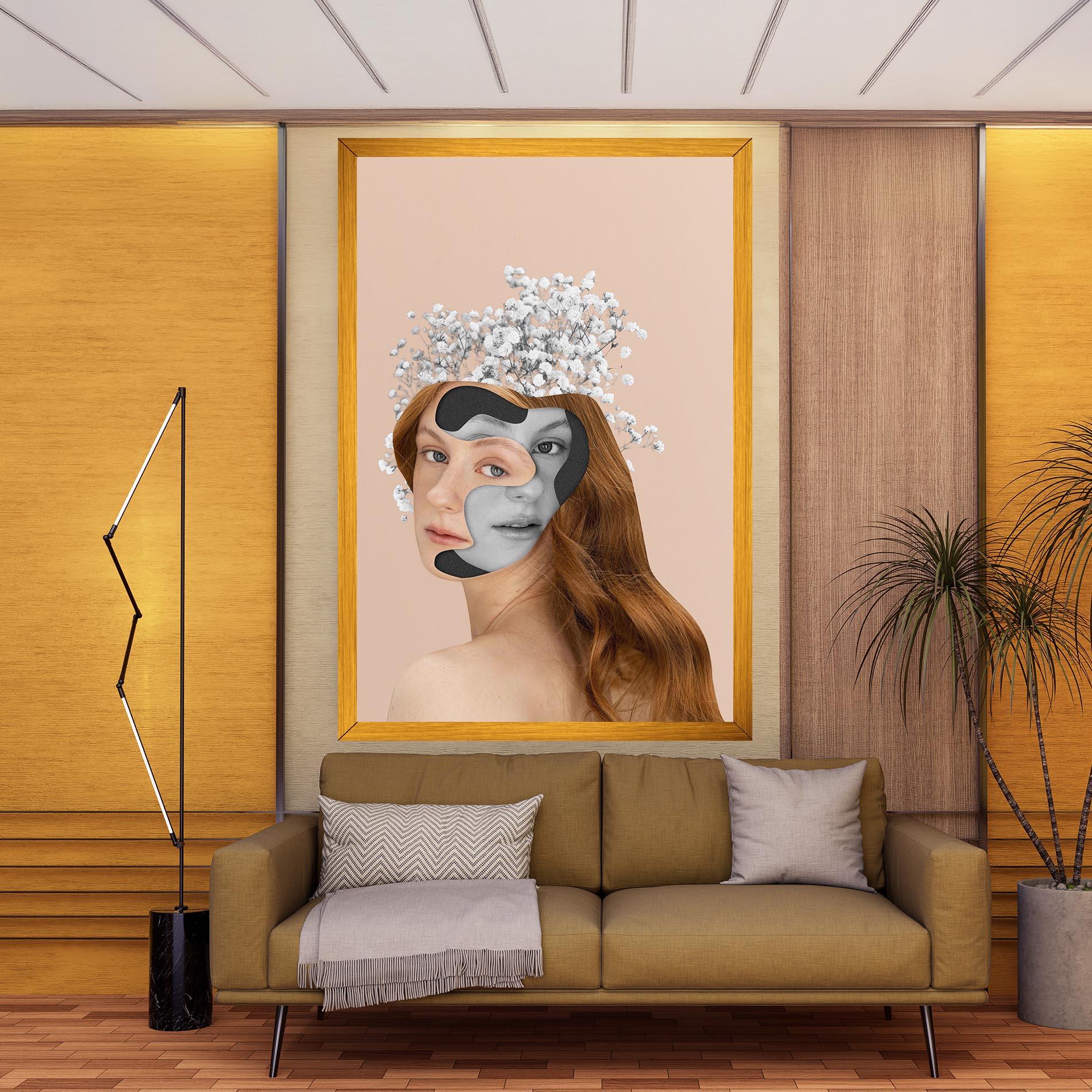 Leinwandbild Abstract Combination mockup 9