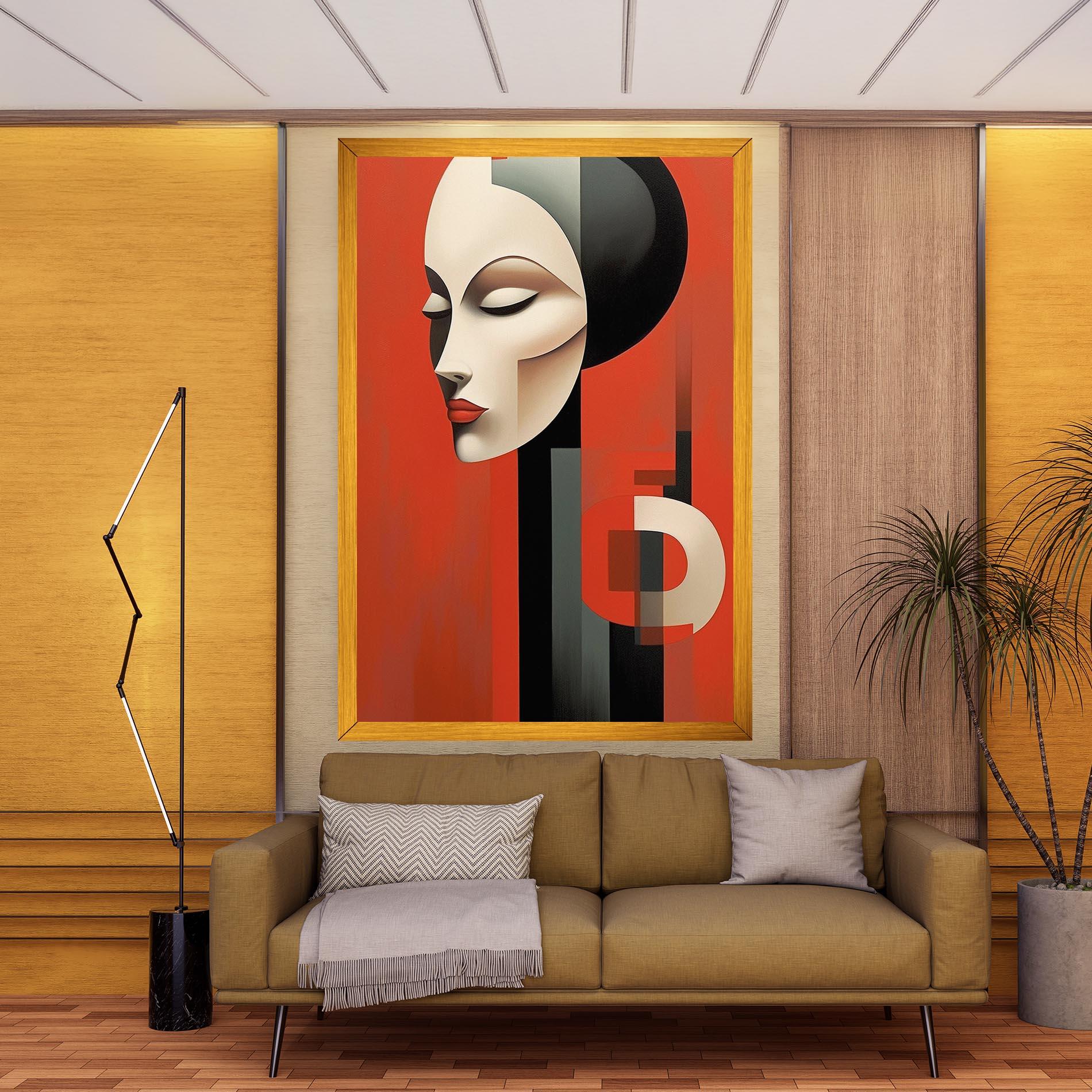 Leinwandbild Art Russian Revolution mockup 9