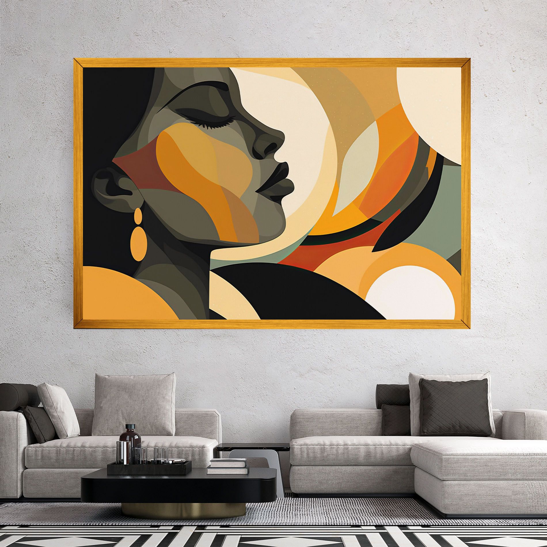 Dreamy Graphic Girl mockup 2