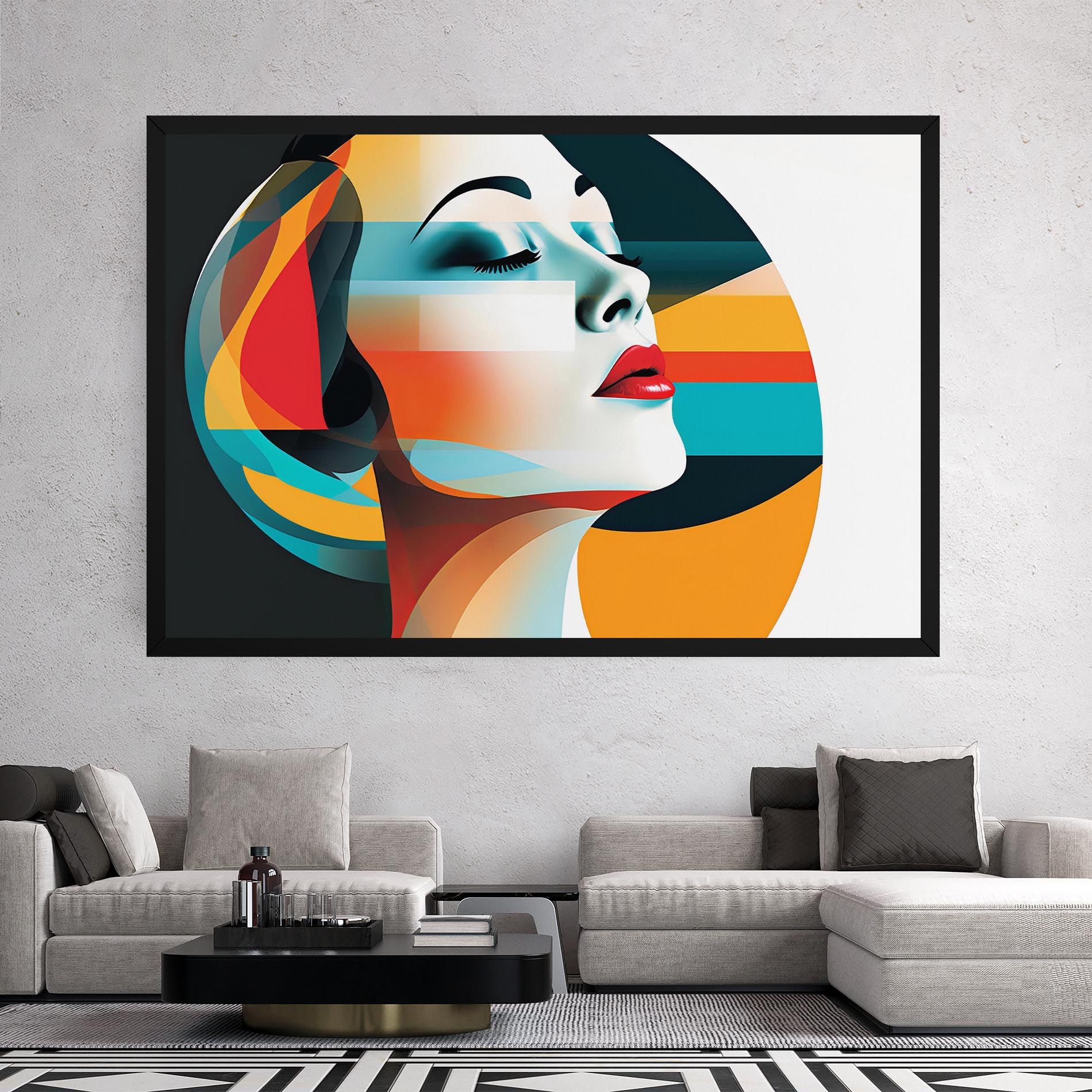 Blue Abstract Makeup mockup 2