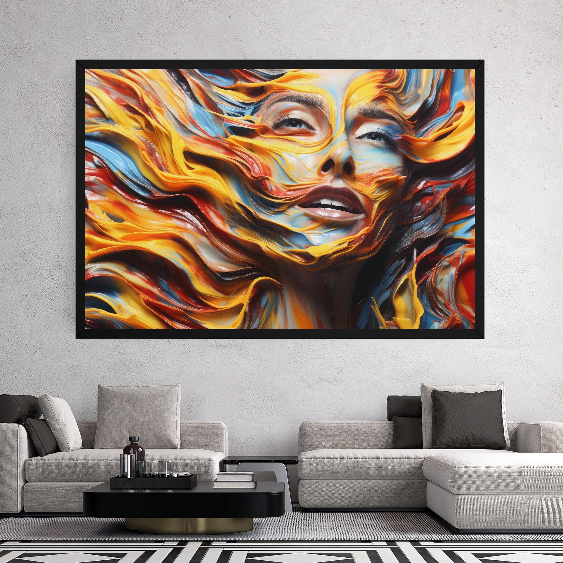 Painted Woman mockup 2