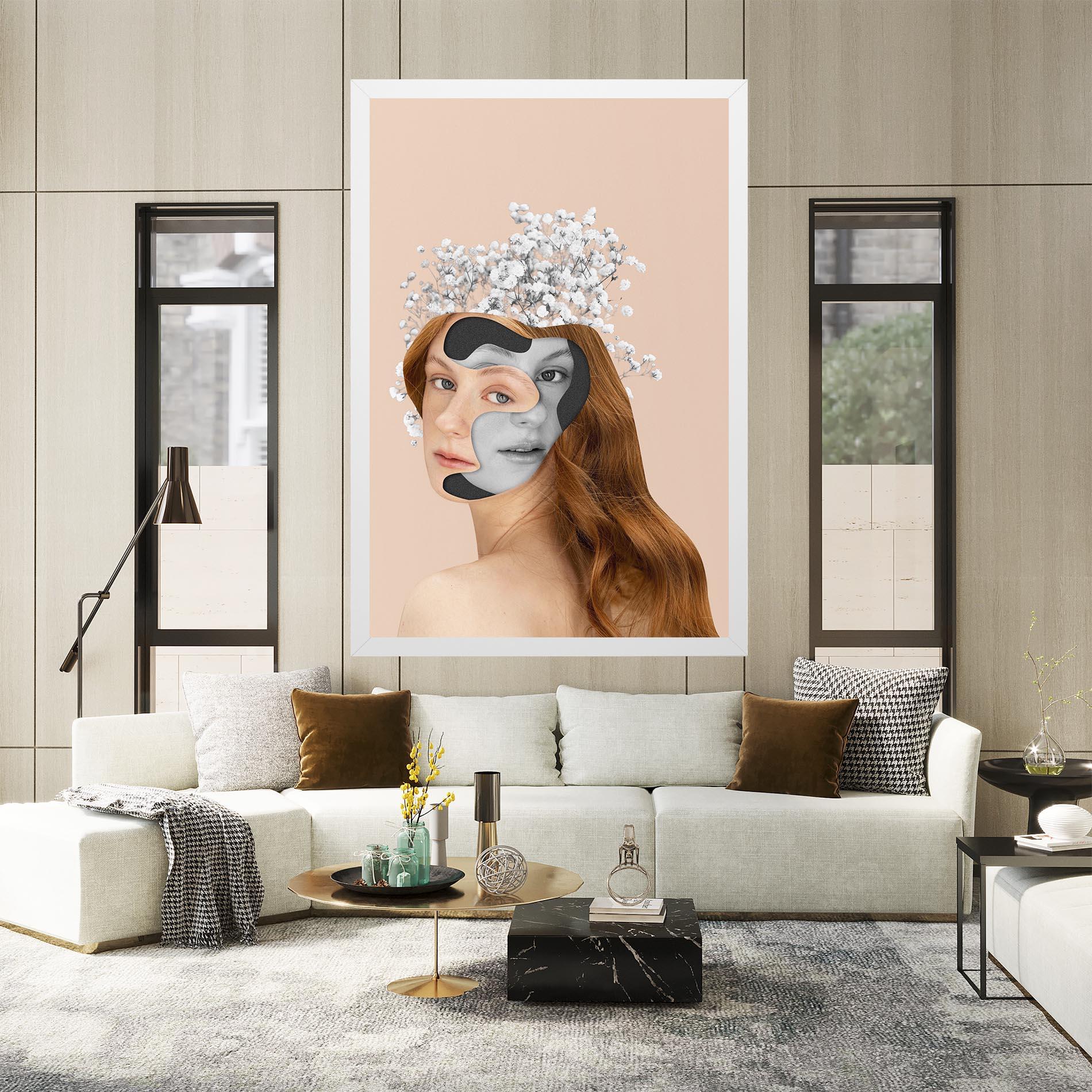 Leinwandbild Abstract Combination mockup 2