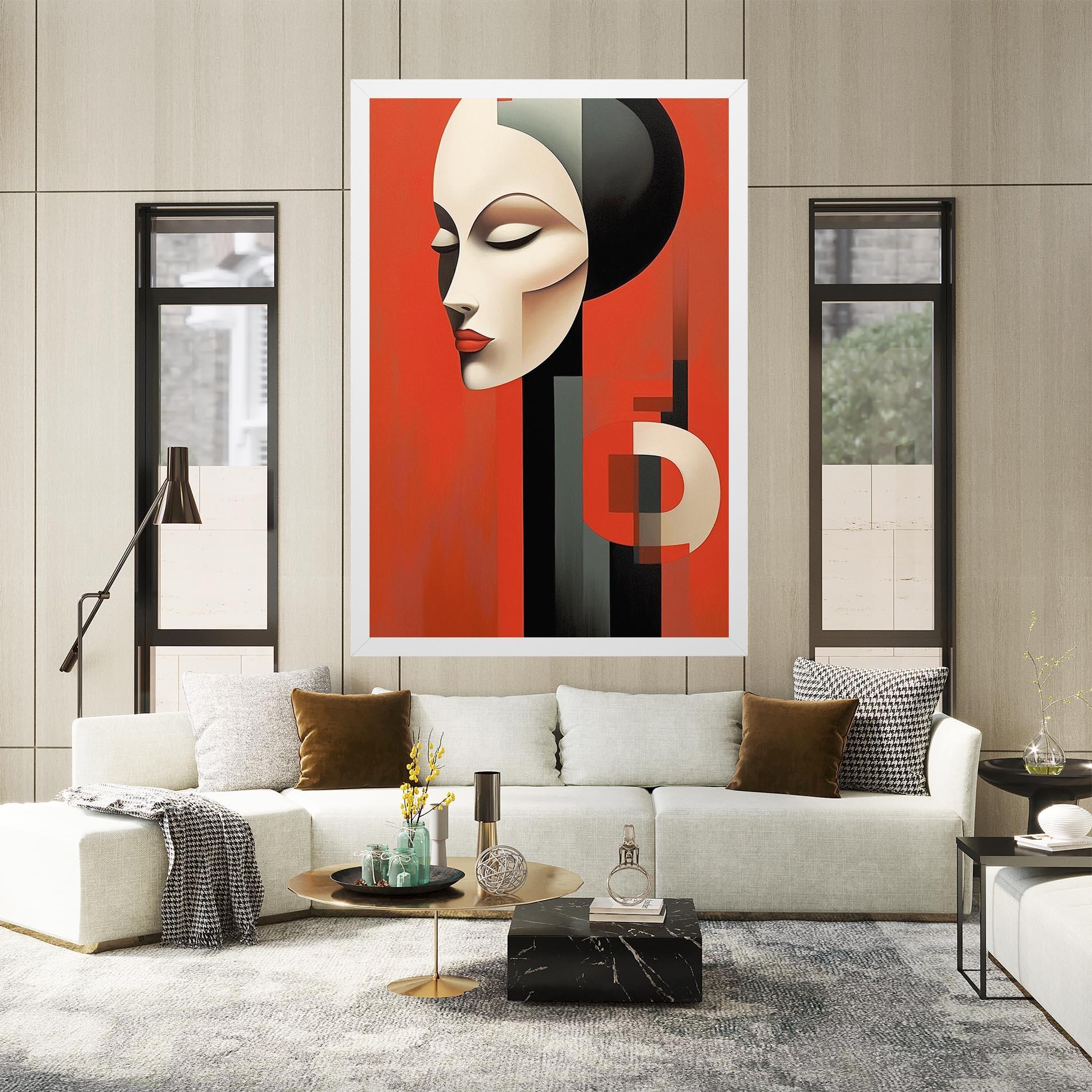 Leinwandbild Art Russian Revolution mockup 2