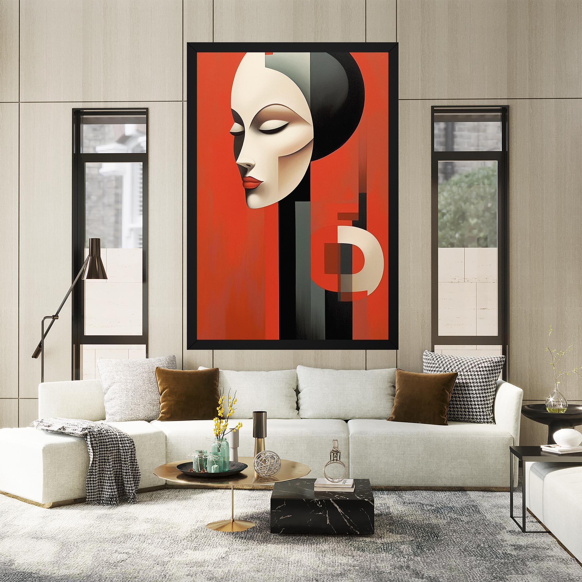 Leinwandbild Art Russian Revolution mockup 2