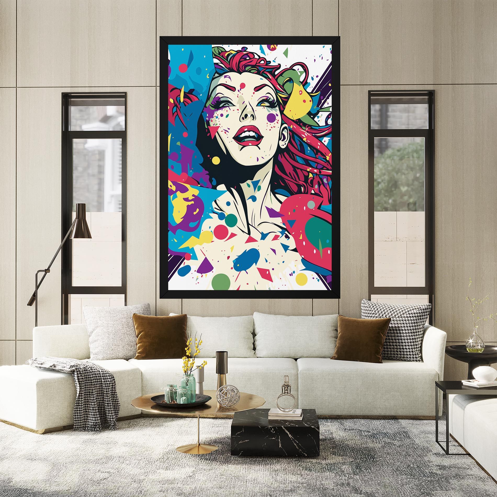 Fictional Woman mockup 2