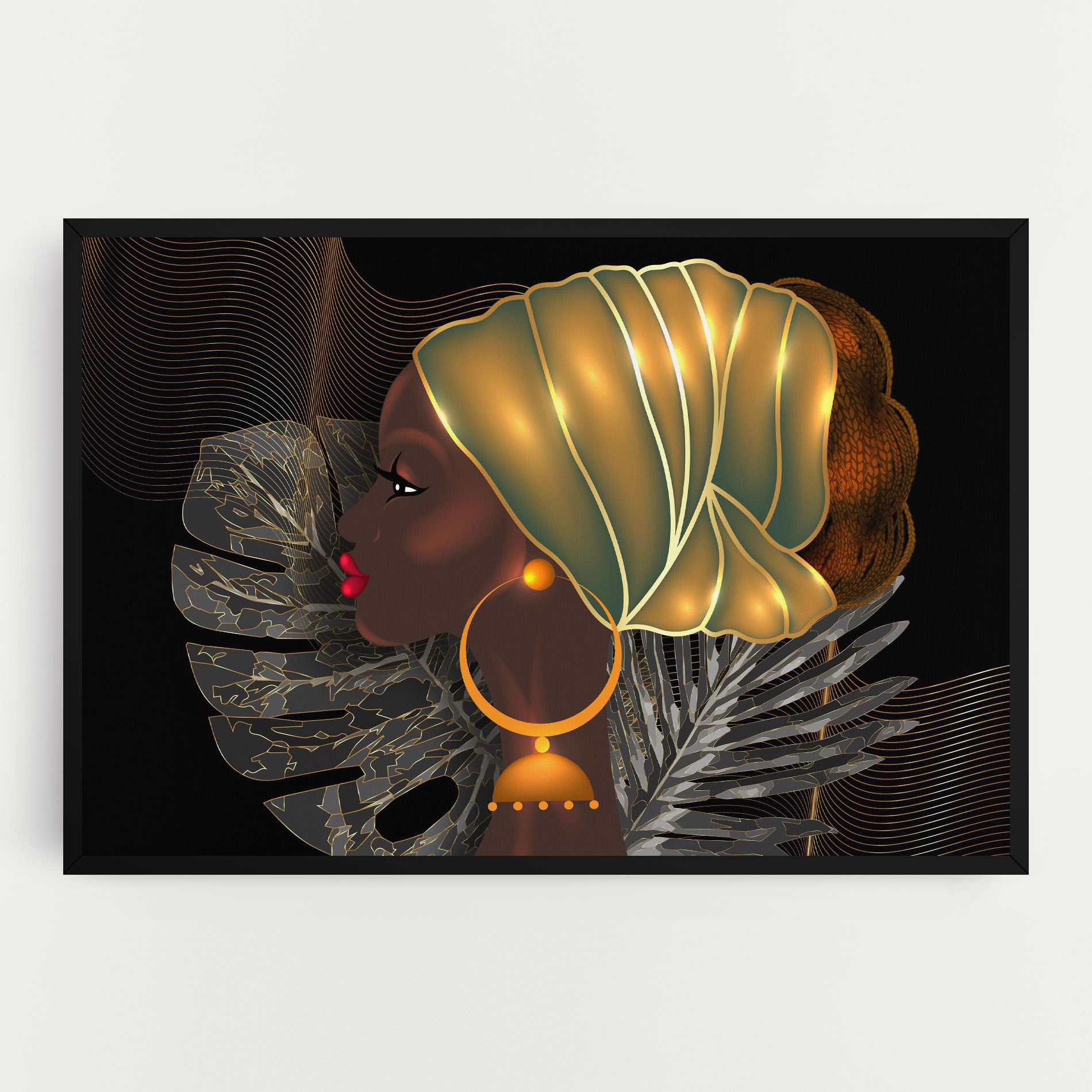 African Gold Leaf mockup 0