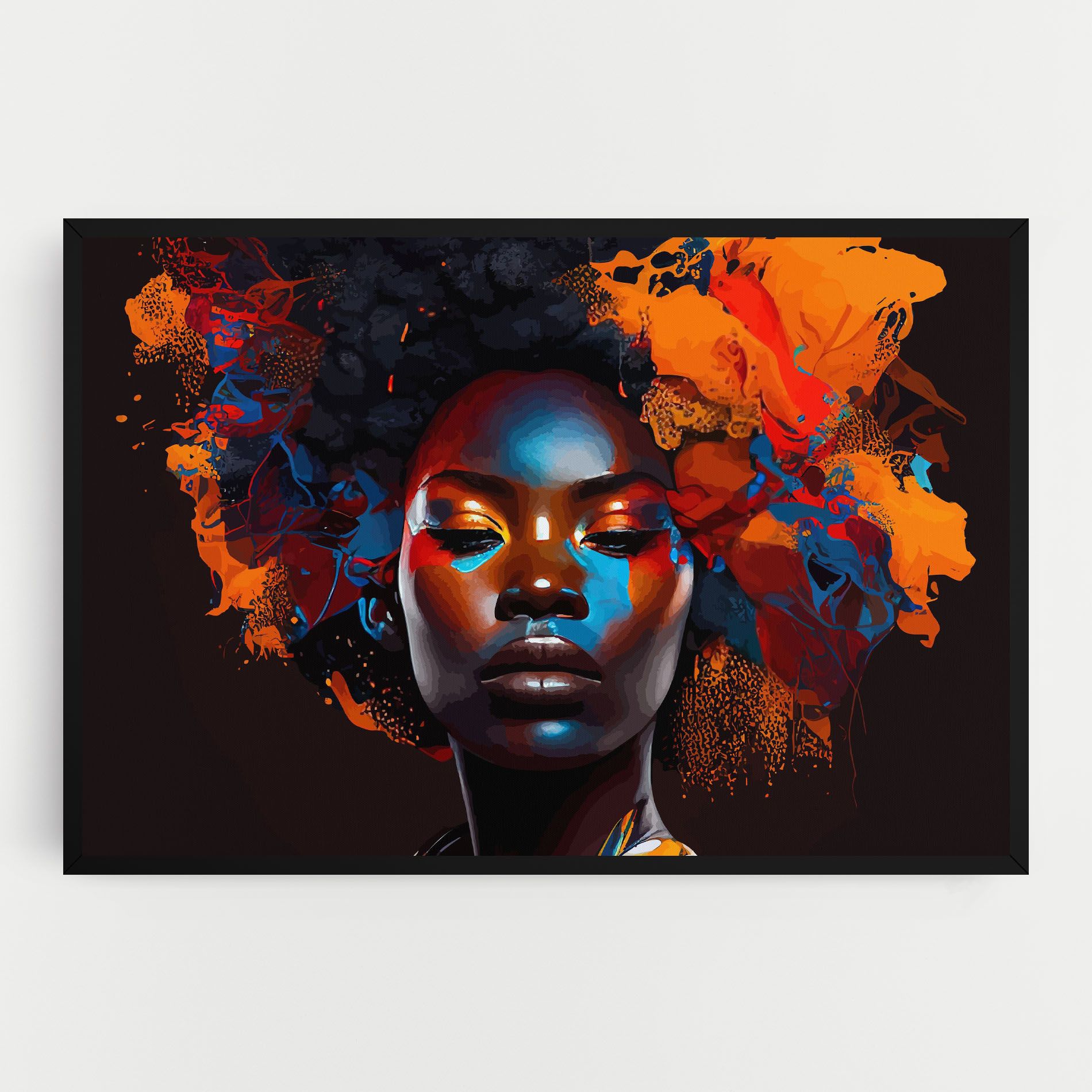 Africat Yellow Hair mockup 0