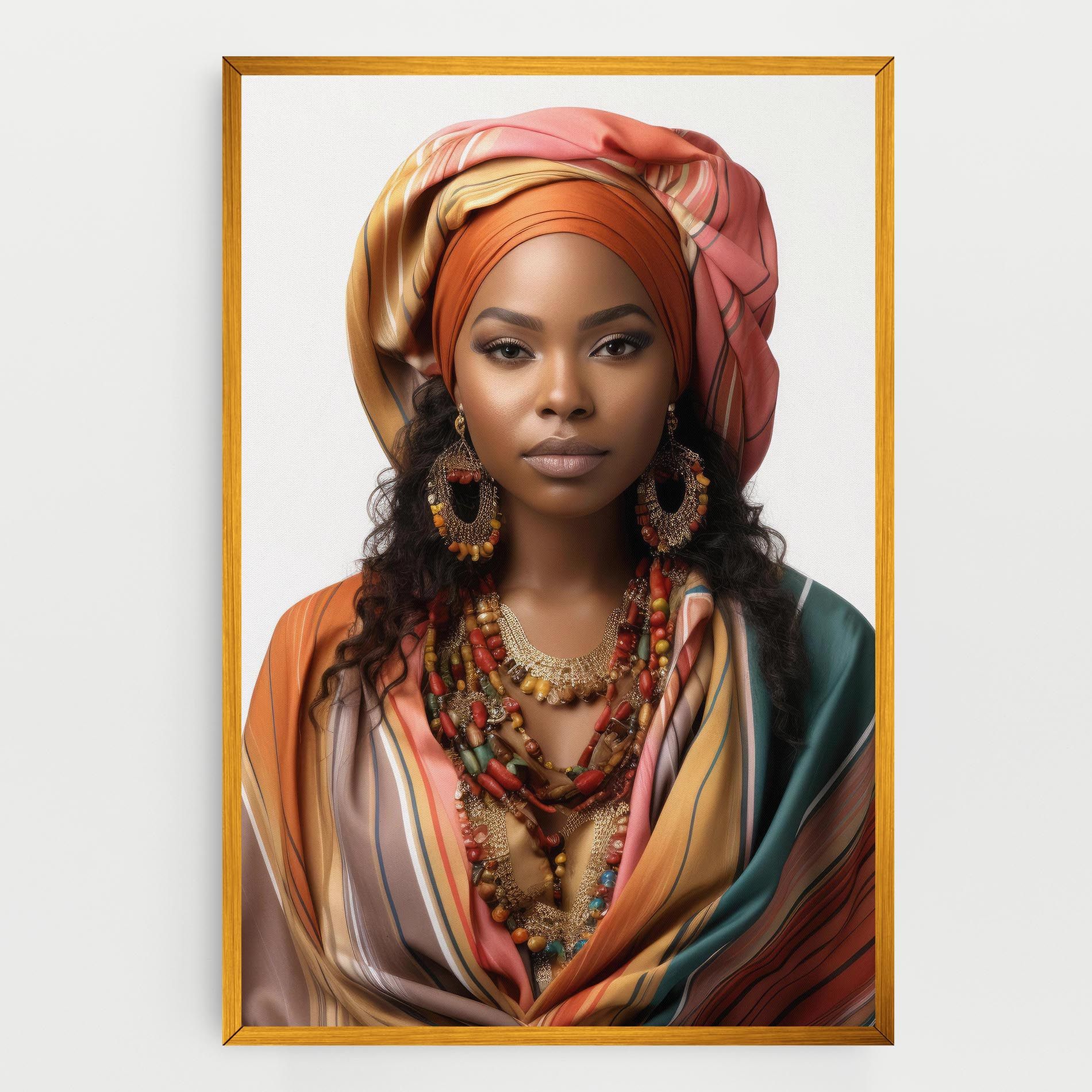 East African Woman mockup 0