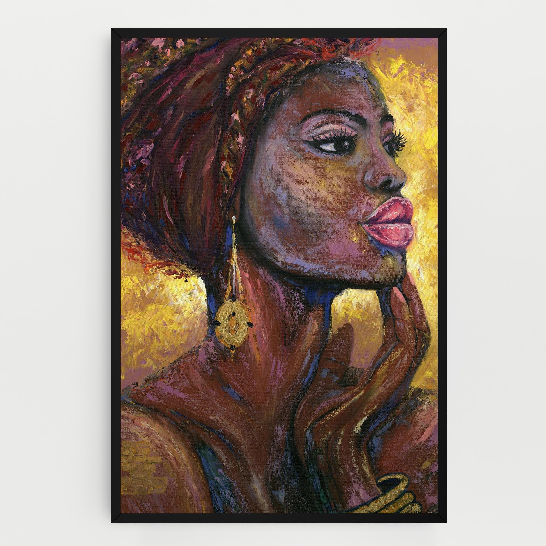 Leinwandbild African Women mockup 0