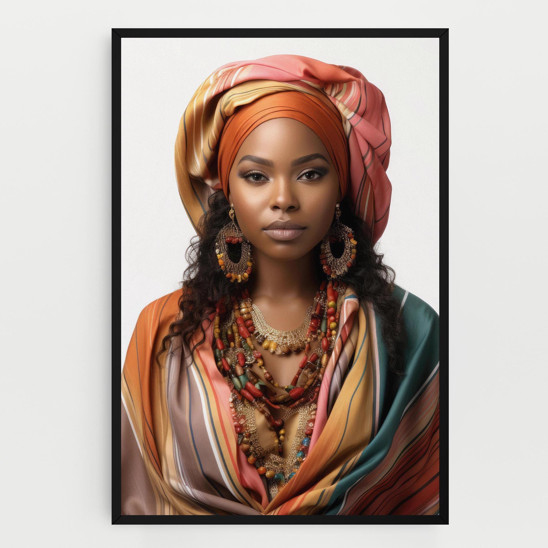 East African Woman mockup 0