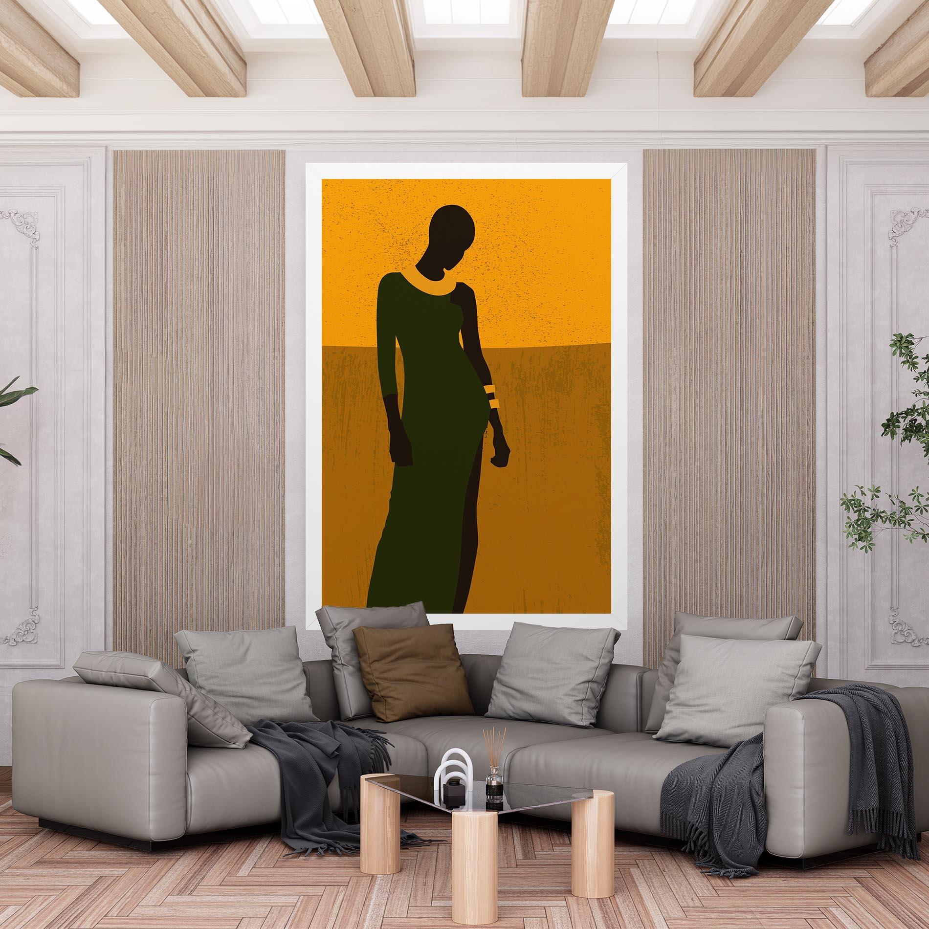 Leinwandbild African Dress mockup 6
