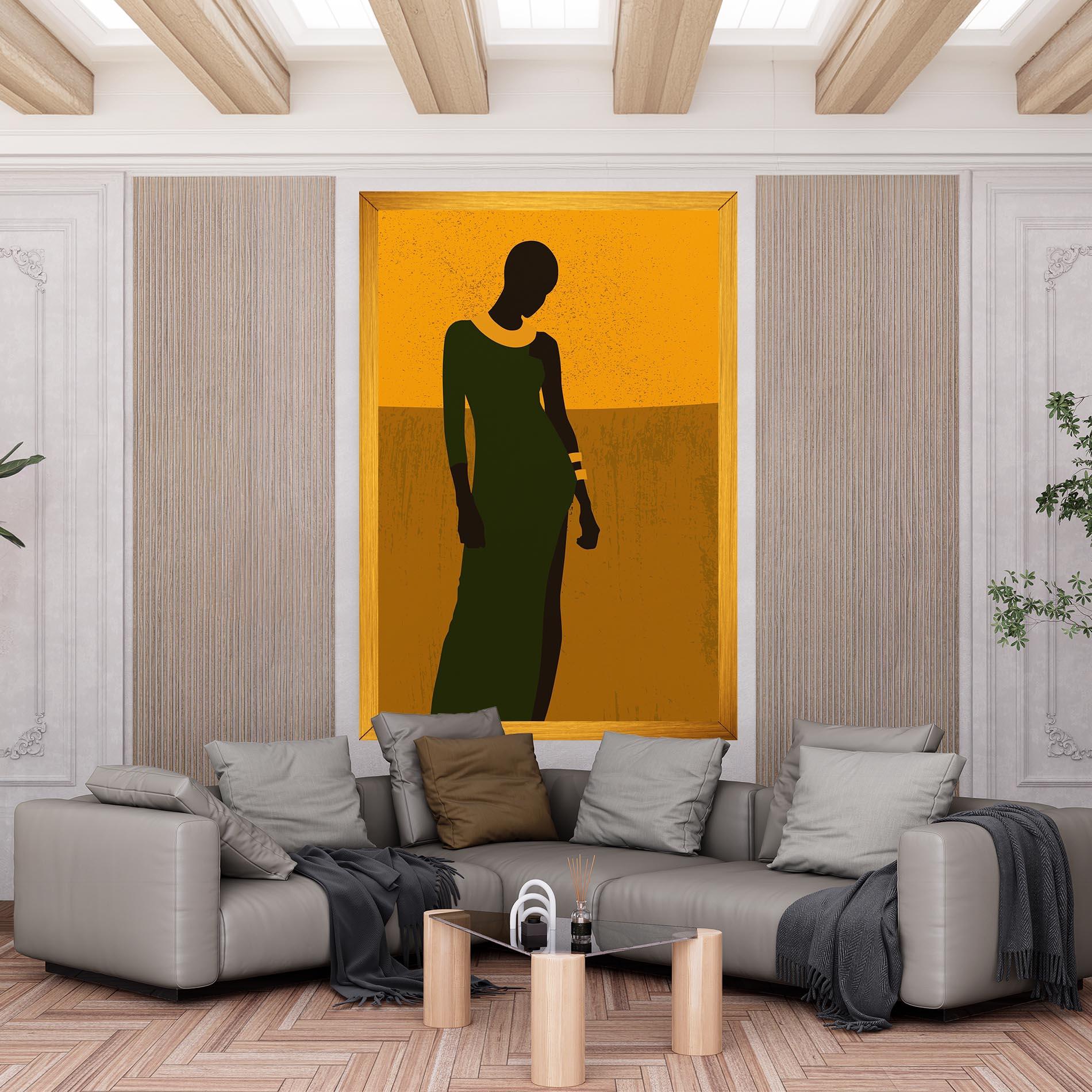 Leinwandbild African Dress mockup 6