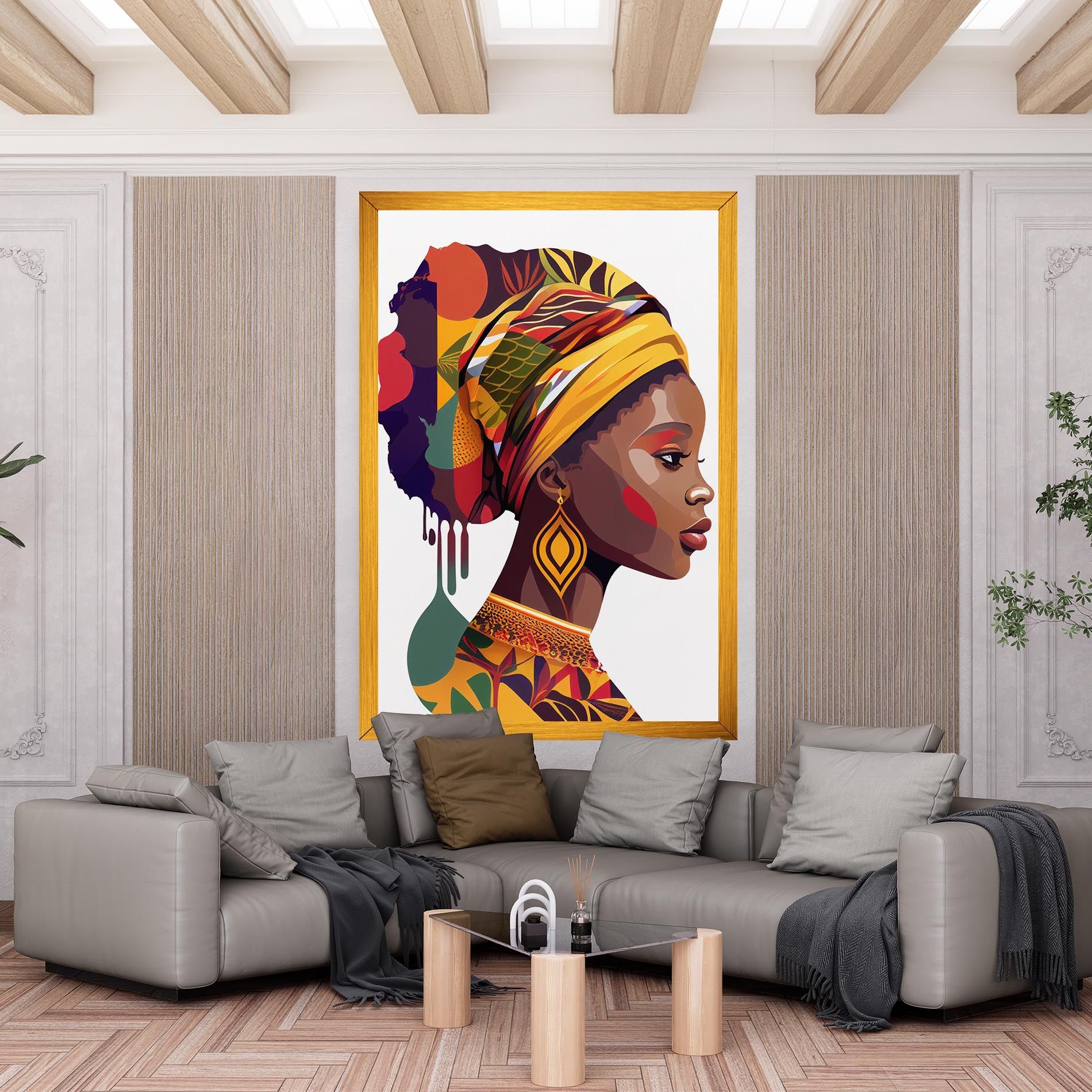Colorful African mockup 6