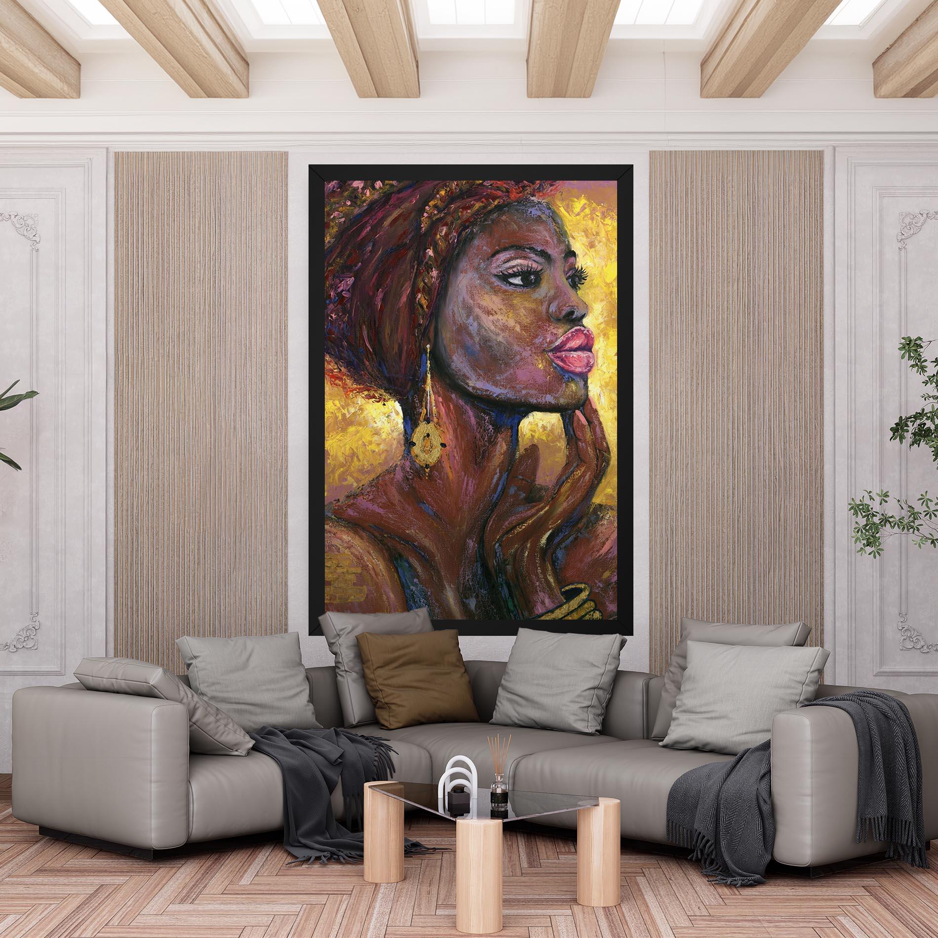 Leinwandbild African Women mockup 6