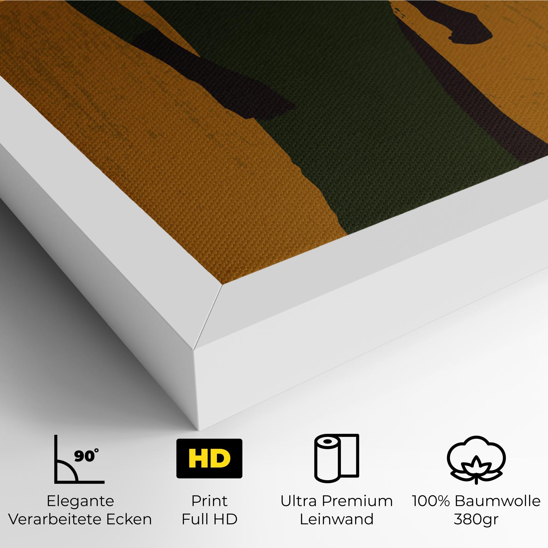 Leinwandbild African Dress mockup 4