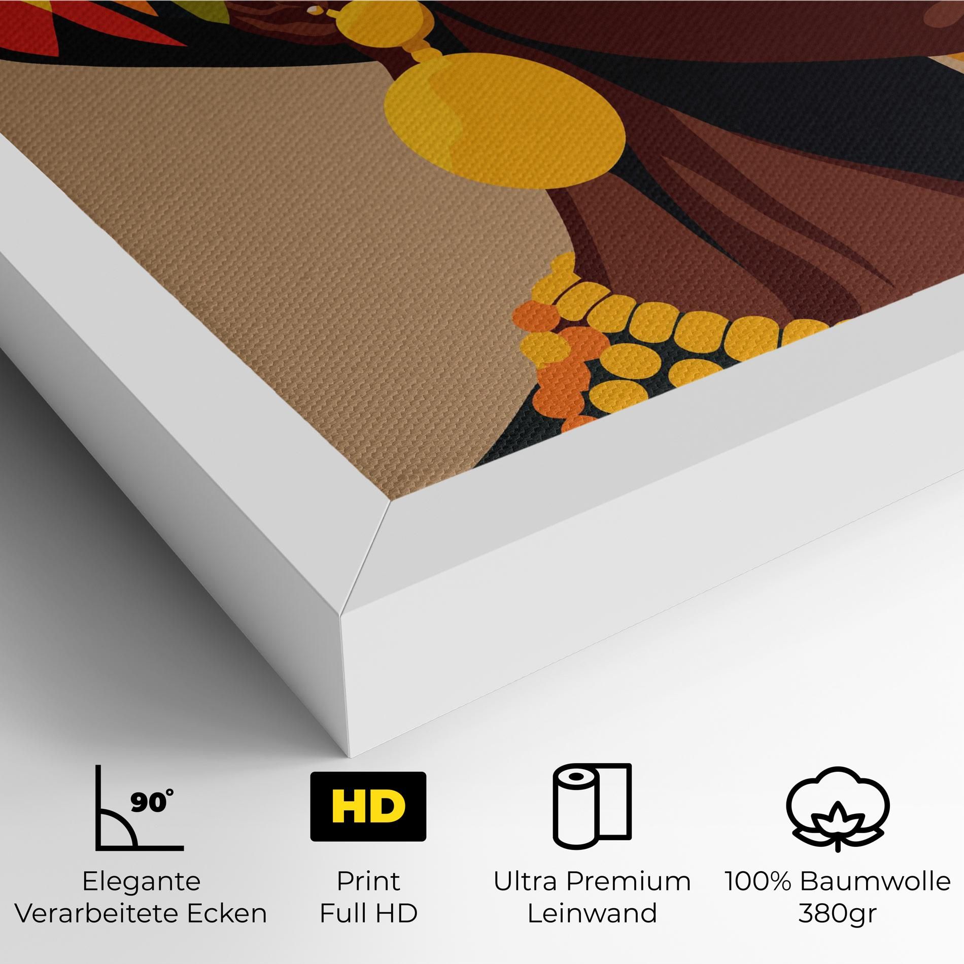 African Earrings mockup 4