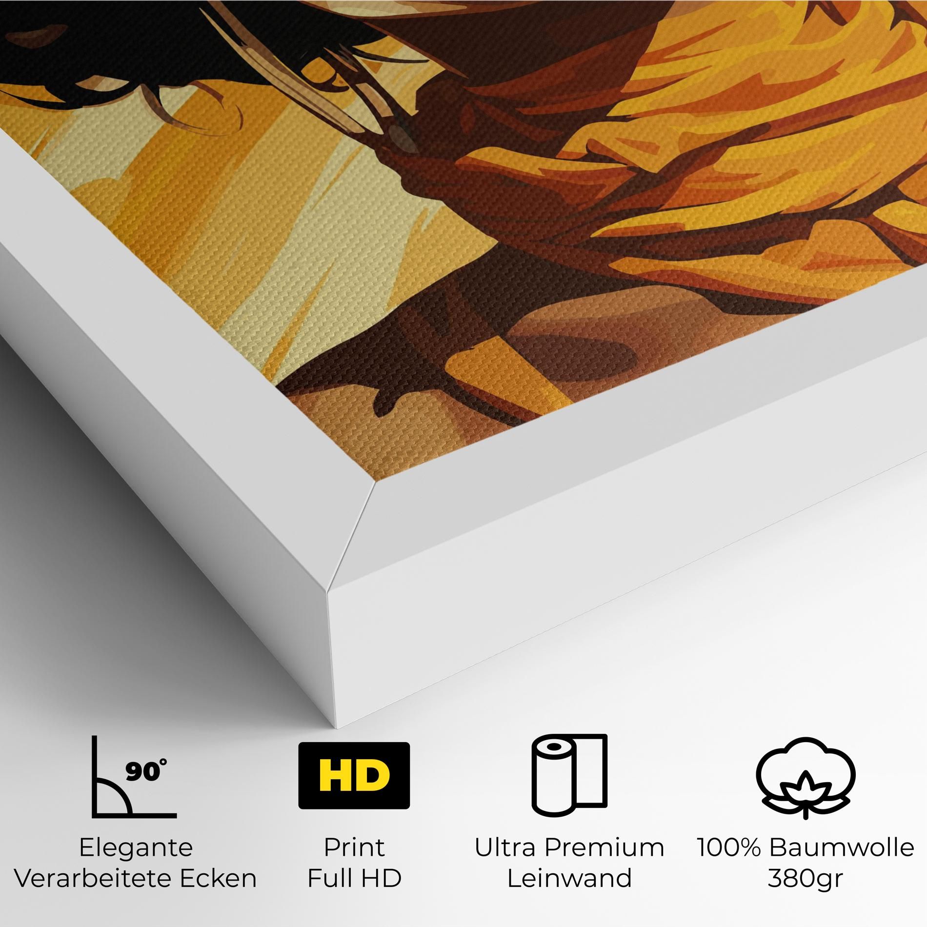 African Yellow Woman mockup 4