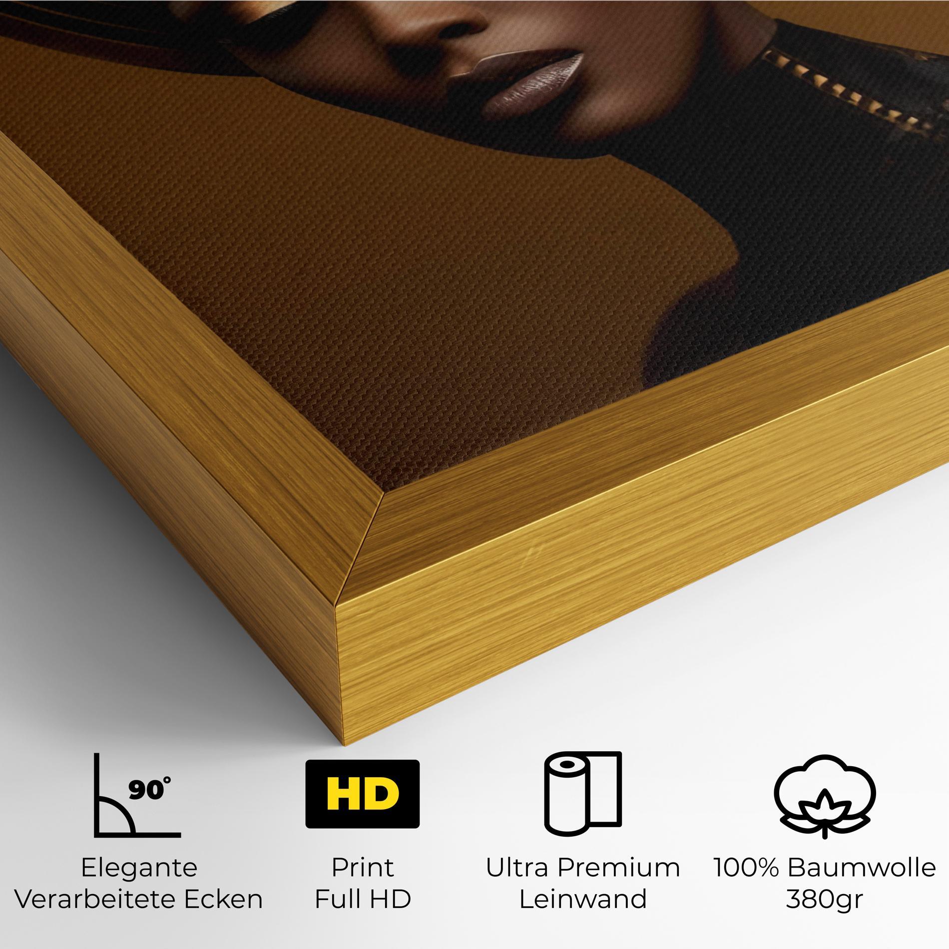 Leinwandbild African Abstract Art mockup 4