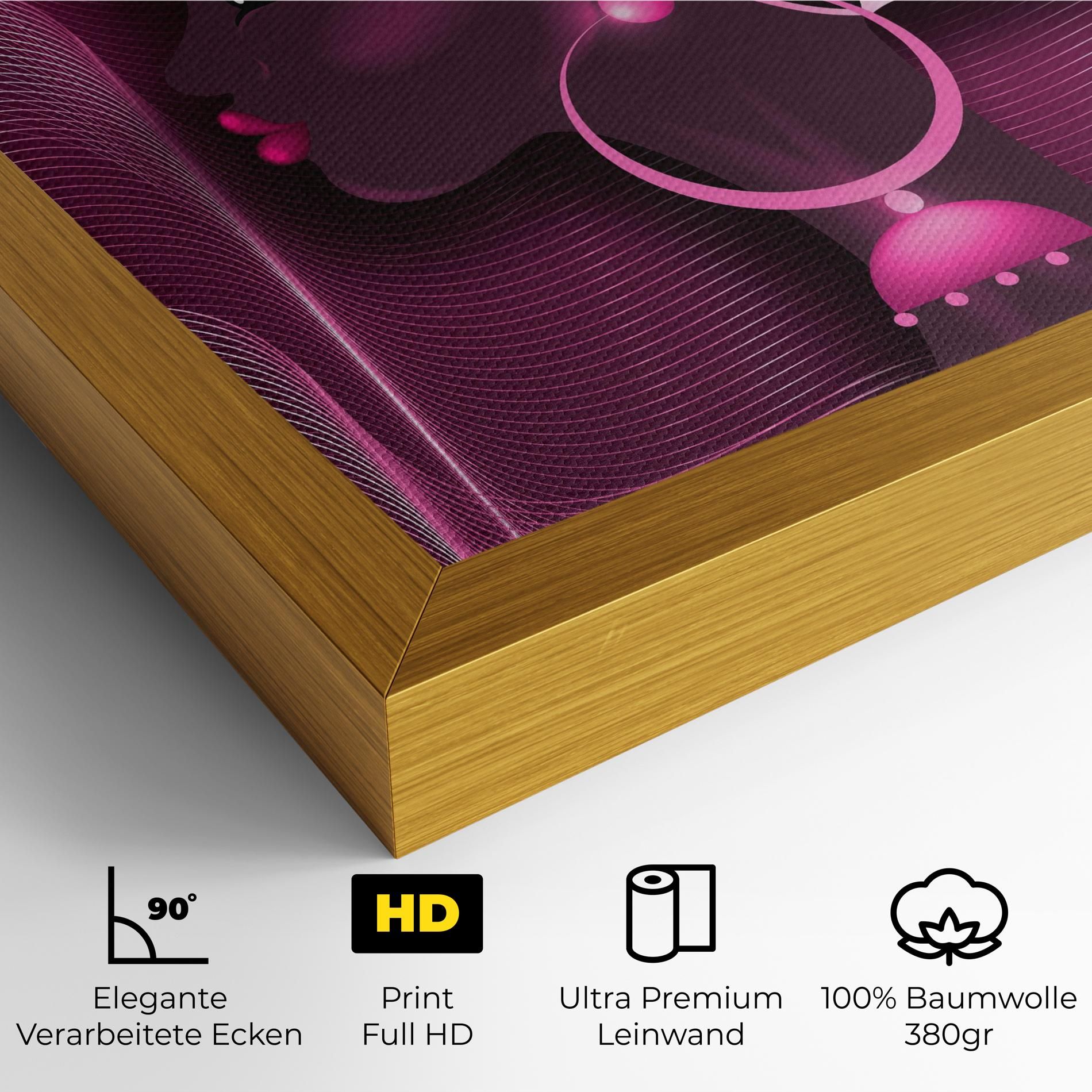 African Pink Woman mockup 4