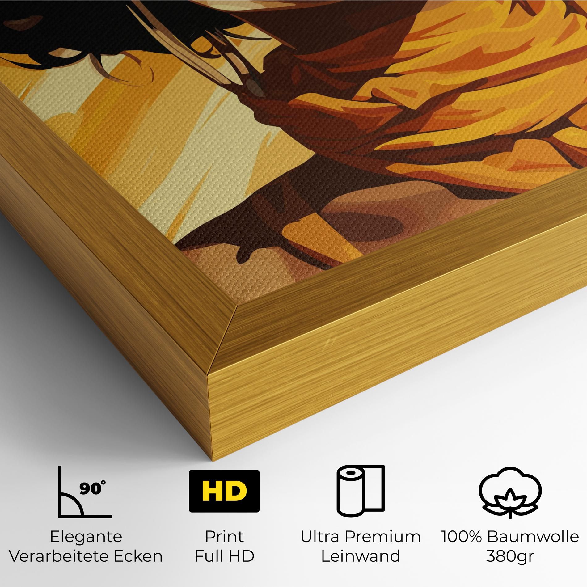 African Yellow Woman mockup 4