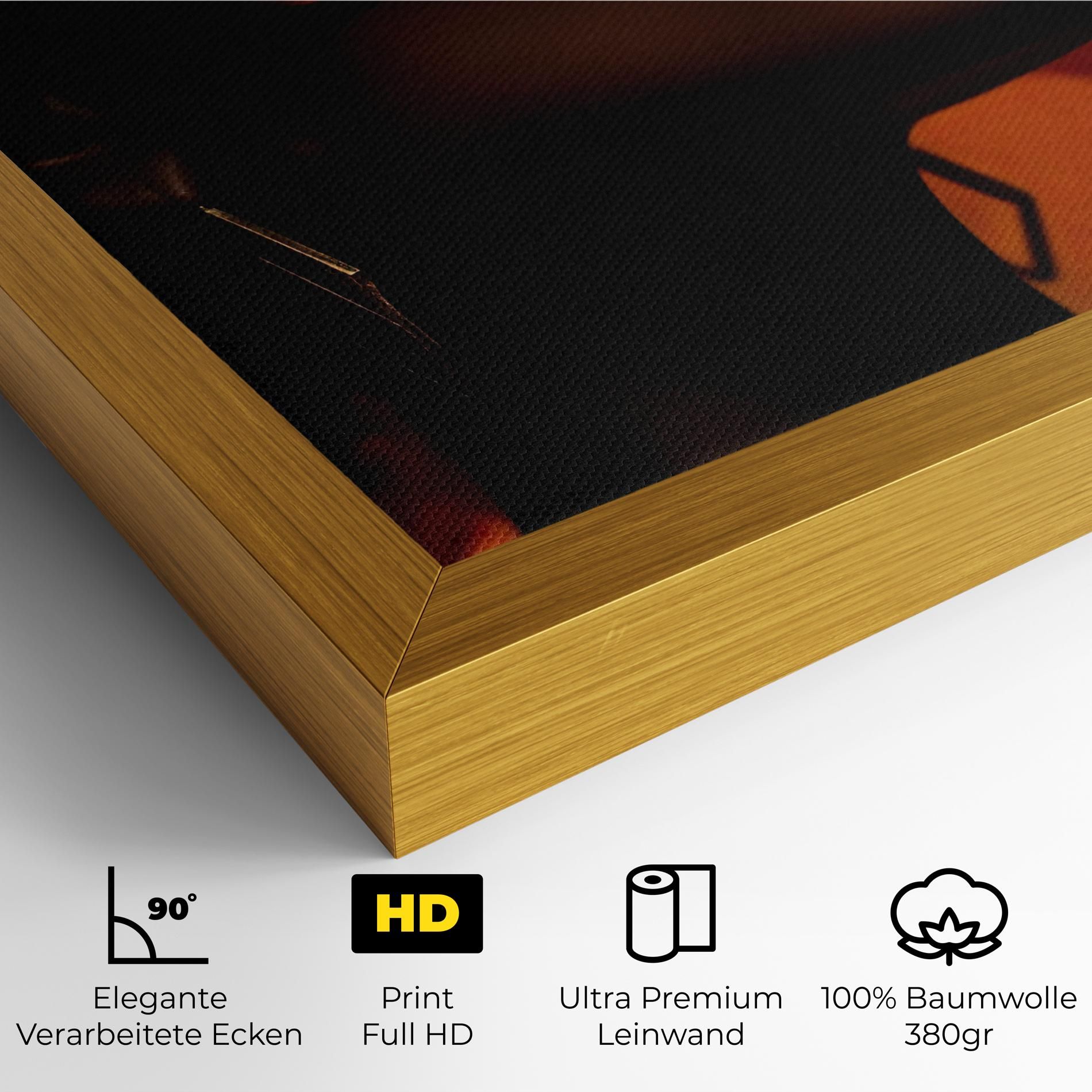 Orange Makeup Woman mockup 4