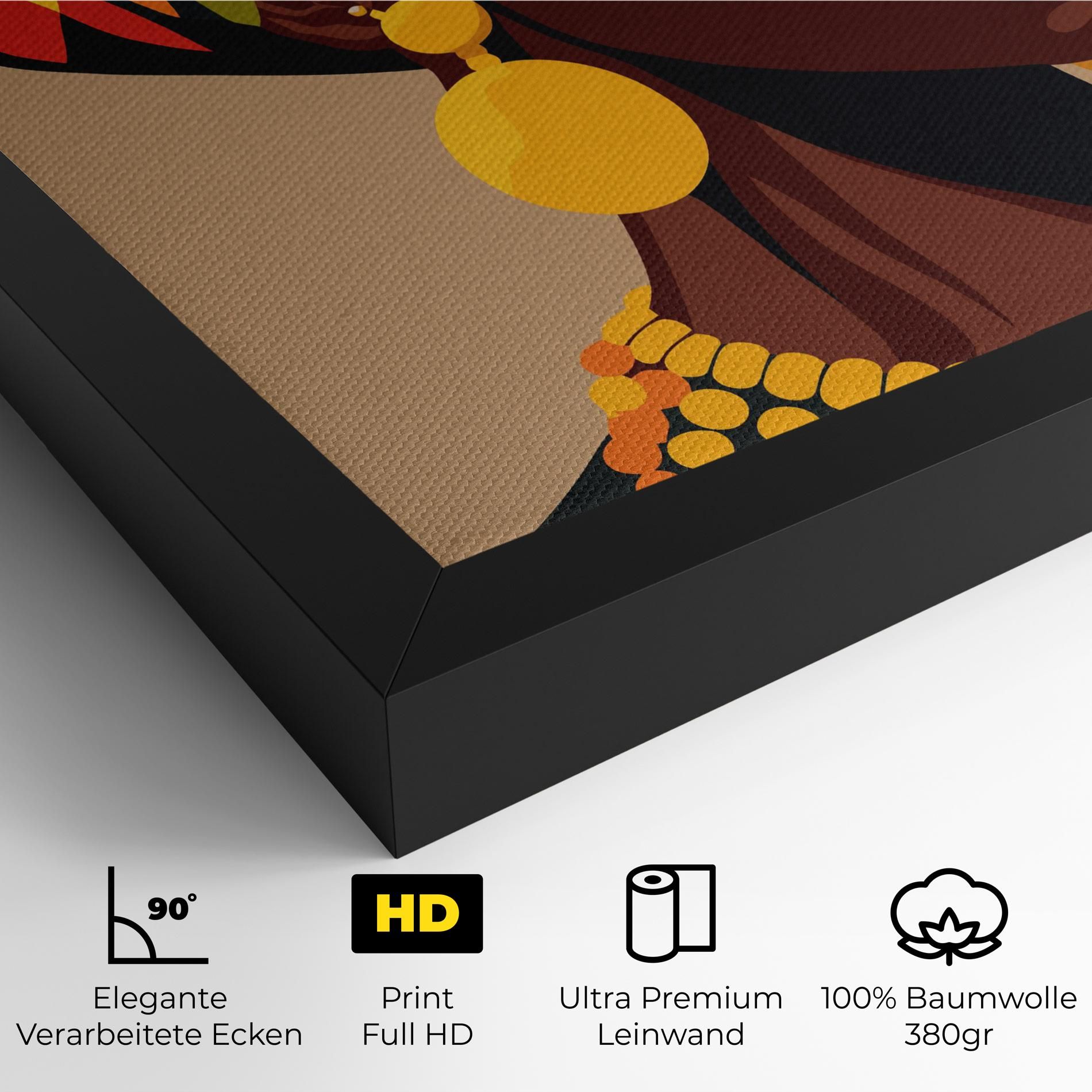 African Earrings mockup 4