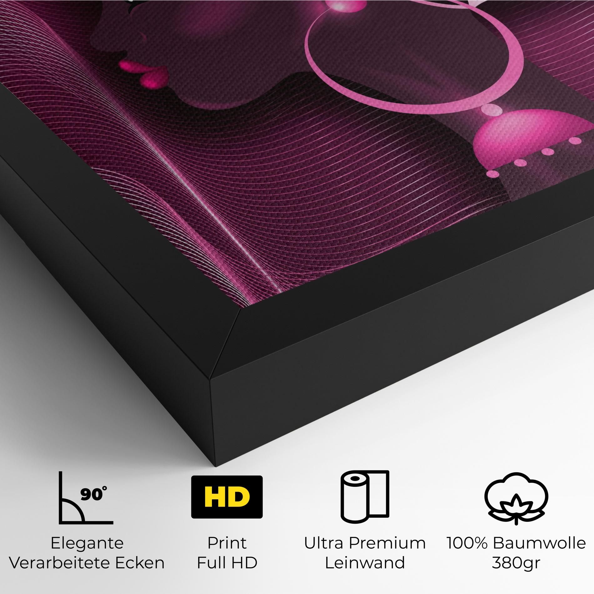 African Pink Woman mockup 4