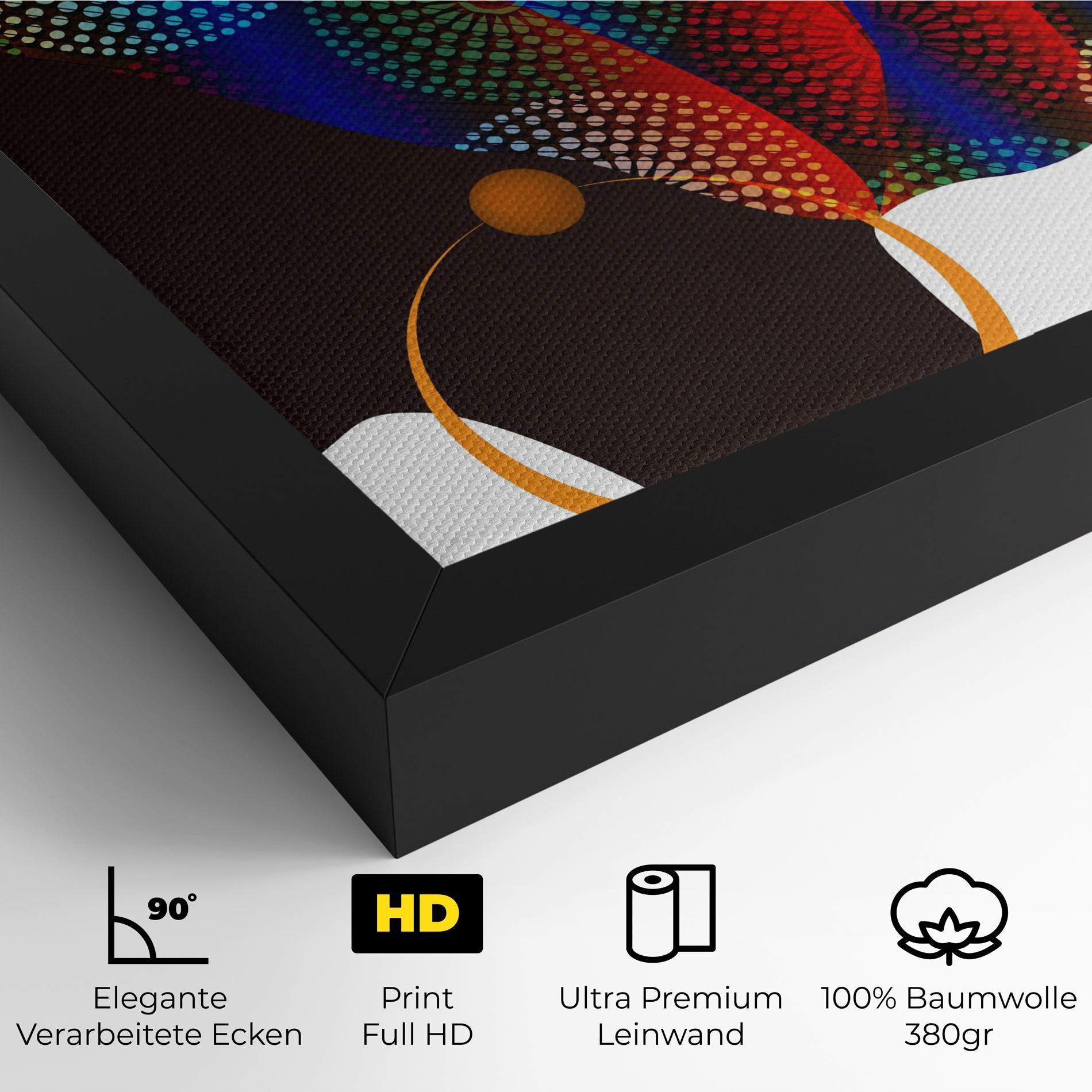 Leinwandbild Afro Hairstyle mockup 4