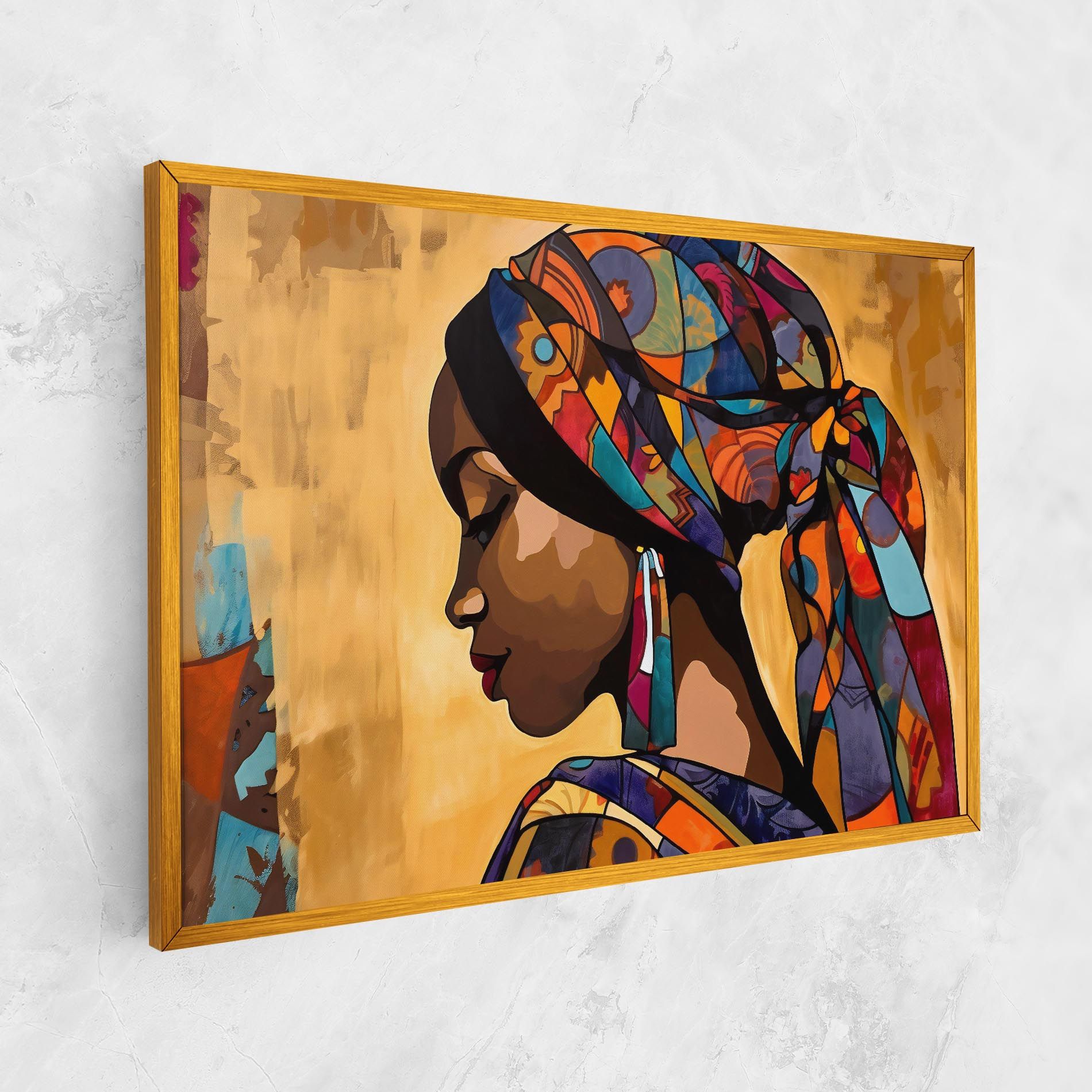 Headscarf Pretty Woman mockup 1