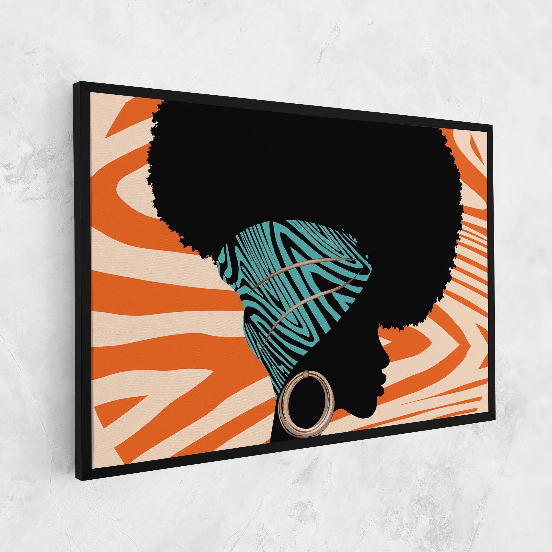 Leinwandbild African Bandana mockup 1