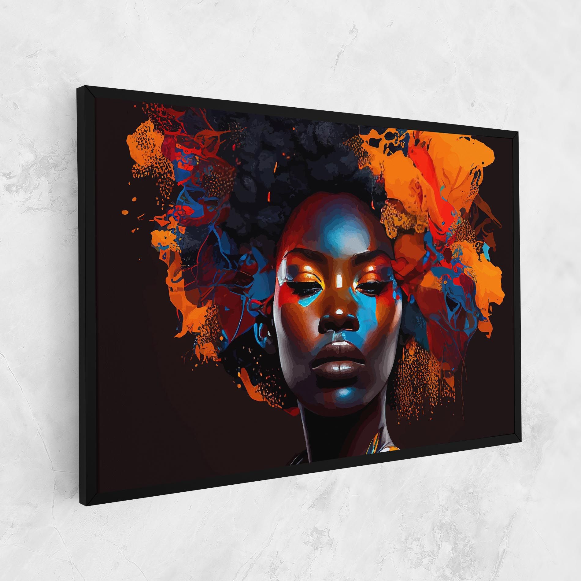 Africat Yellow Hair mockup 1