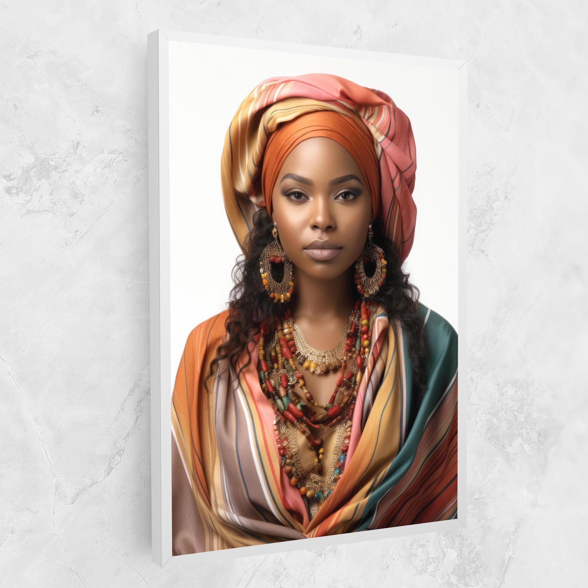 Leinwandbild East African Woman mockup 1