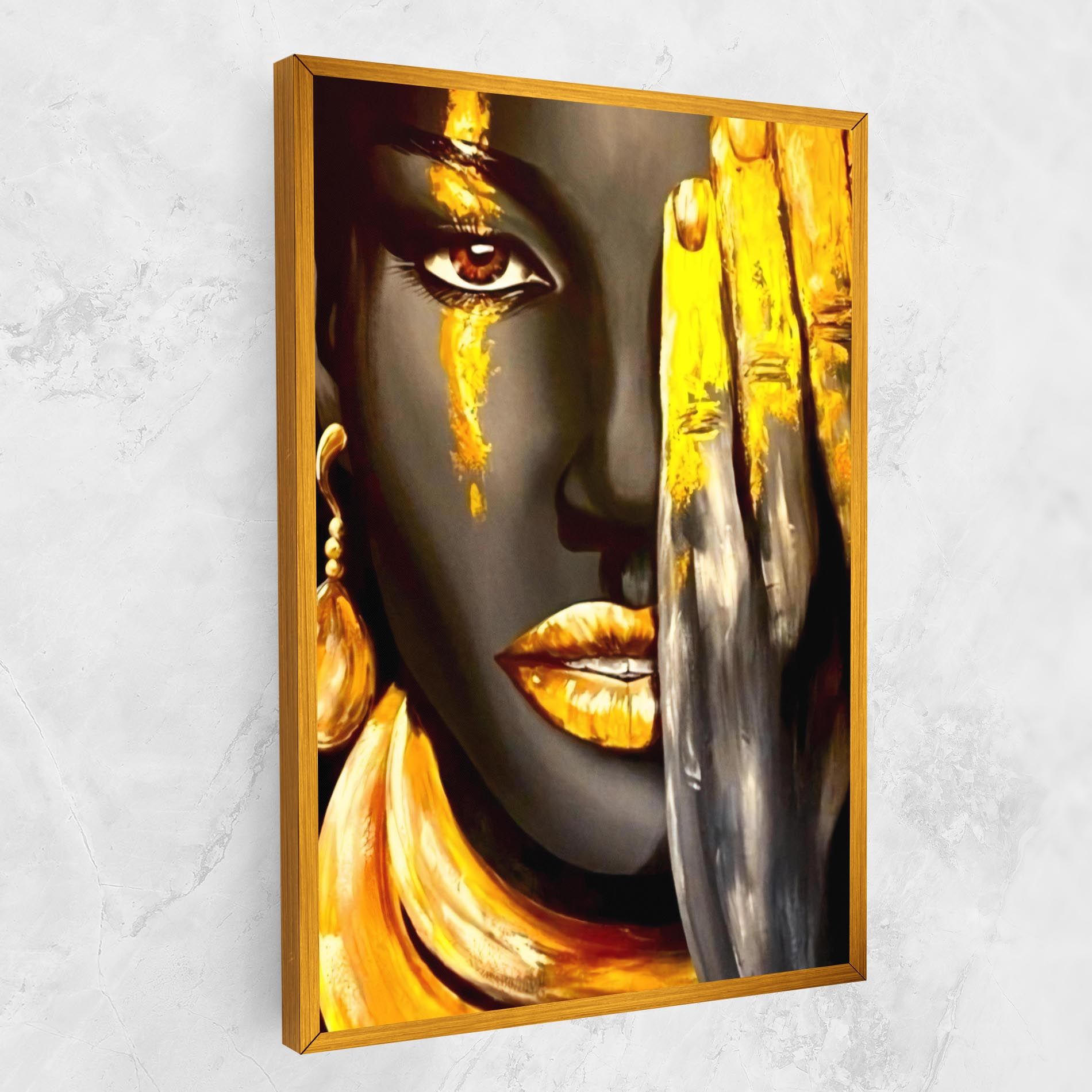 Golden African Women mockup 1